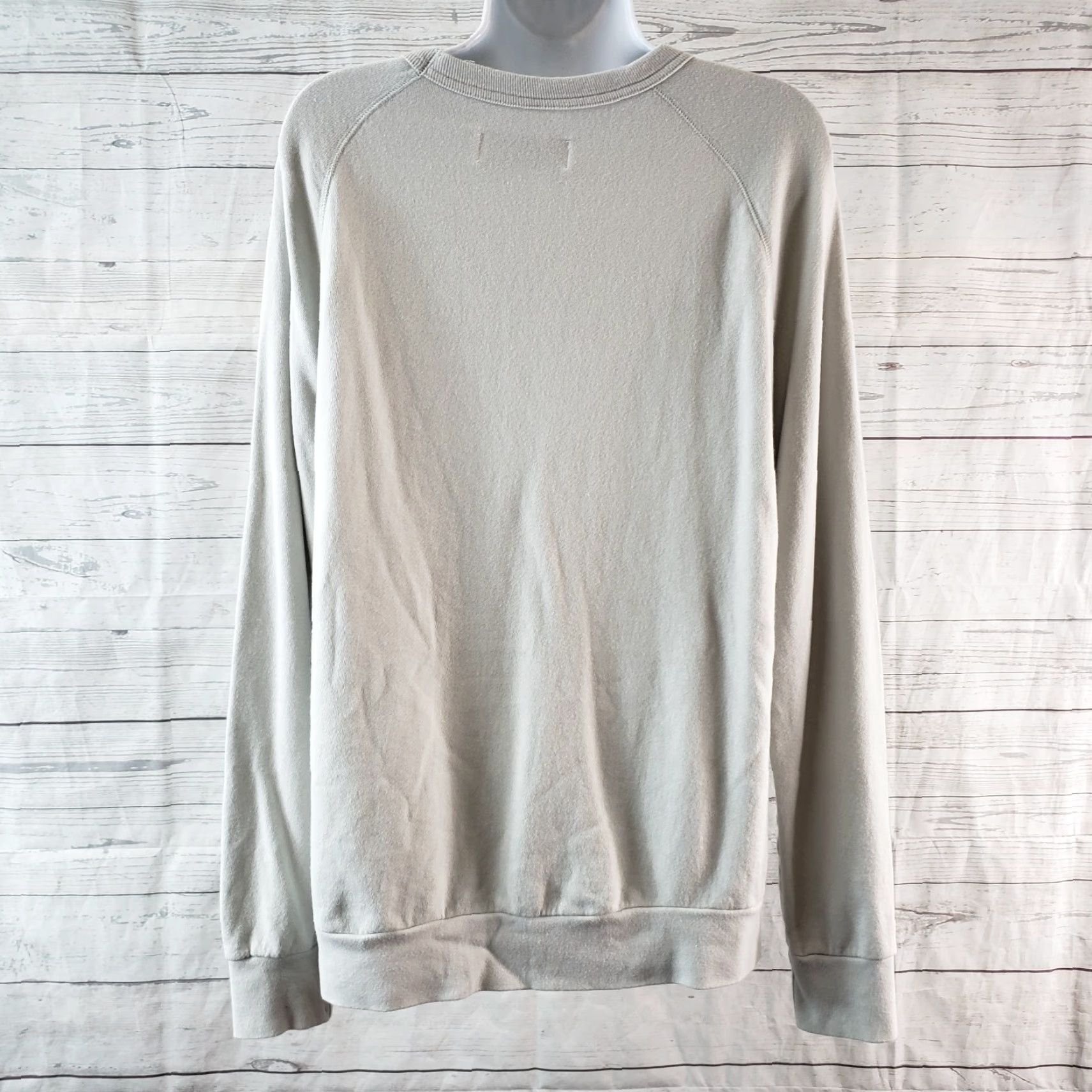 Vintage Seek Discomfort Mens Pullover Sweatshirt Sz M Gray Long Sleeve Cotton Size US M / EU 48-50 / 2 - 4 Thumbnail