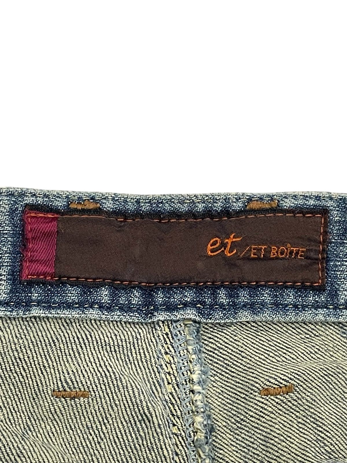 Japanese Brand × Tornado Mart et/ET BOÎTE Mud Wash Old Vintage Flare Nippon Denim Size US 28 / EU 44 - 18 Thumbnail