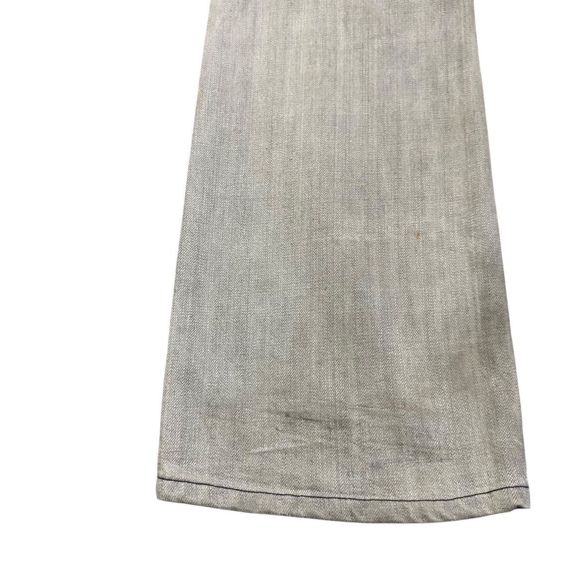 Le Grande Bleu (L.G.B.) Japanese RUPERT EDGE Mudwash Denim Flare Jeans Zipper Pocket Size US 31 - 14 Thumbnail