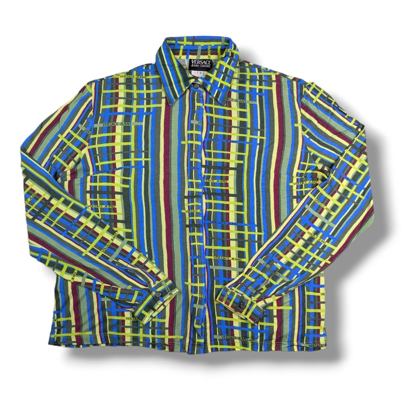 VERSACE JEANS COUTURE ストライプシャツ VERSACE JEANS COUTURE ストライプシャツ