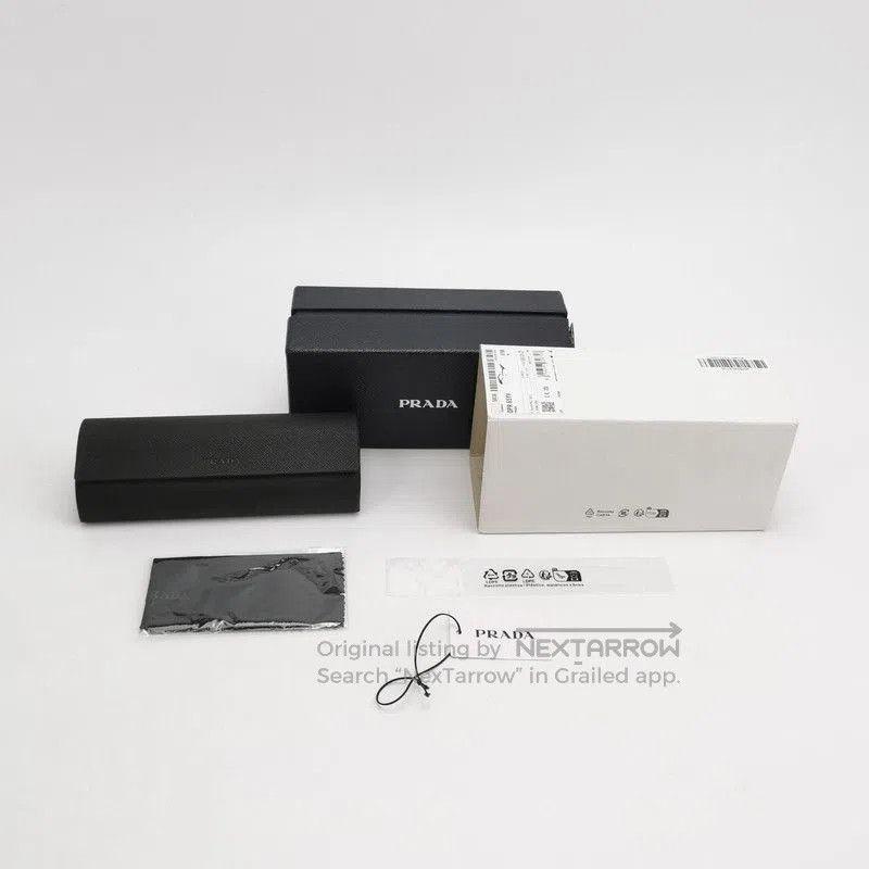 Prada Prada Logo Frame Glasses with Side Inscription. Size ONE SIZE - 8 Thumbnail