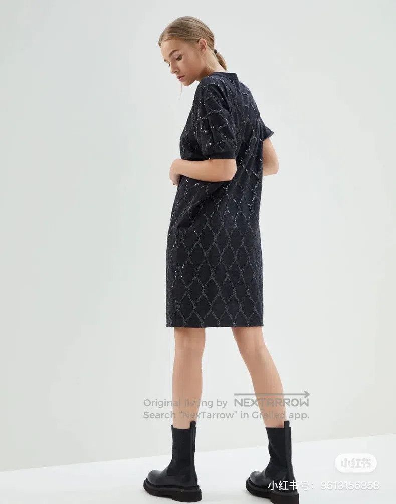Brunello Cucinelli Brunello Cucinelli Wool Sequin Dress Size M / US 6-8 / IT 42-44 - 2 Thumbnail