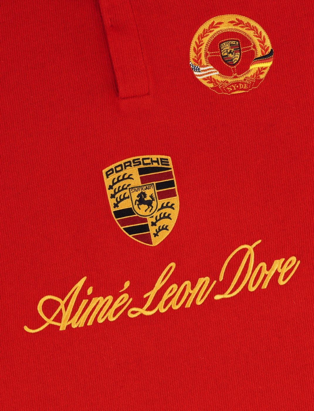 Aime Leon Dore Aime Leon Dore x ALD / Porsche Crest Rugby Red Size Large Size US L / EU 52-54 / 3 - 6 Thumbnail
