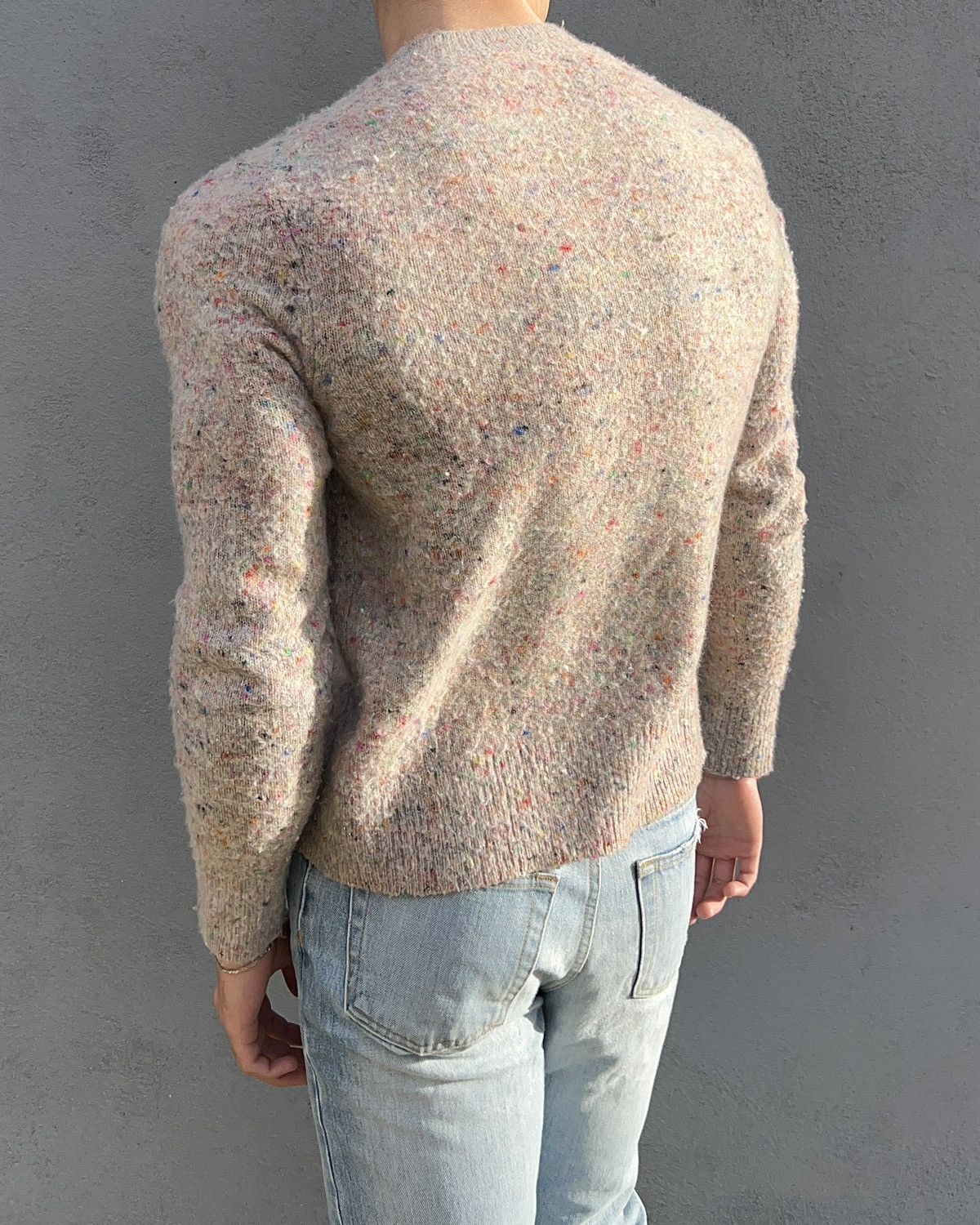 Acne Studios Acne Studios AW15 Peele Donegal Marled Knit Sweater Size US S / EU 44-46 / 1 - 2 Thumbnail