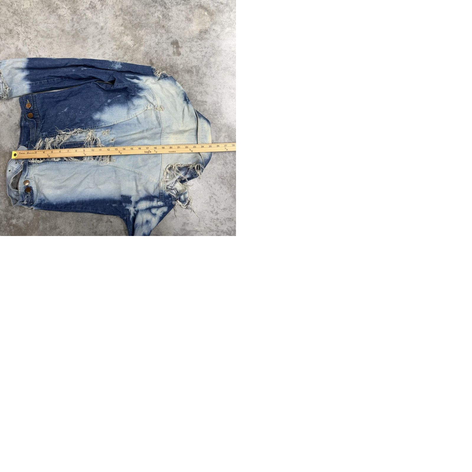 Wrangler VINTAGE Wrangler Jacket Mens Small Blue Denim Western Bleached thrashed 70s Size US S / EU 44-46 / 1 - 10 Thumbnail