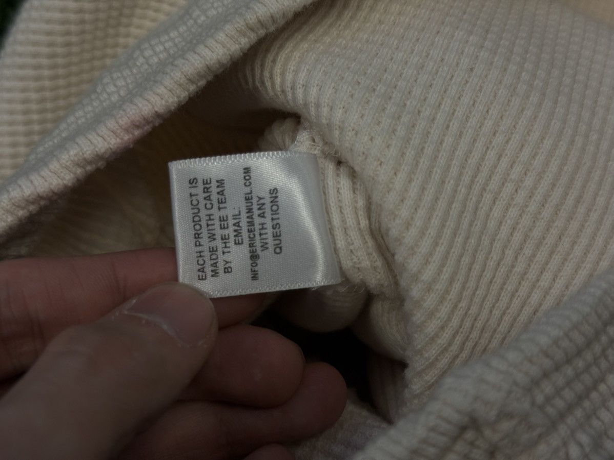 Eric Emanuel Eric Emanuel FW21 White/Brown Thermal Sweatpants Size (M) Size US 31 - 10 Thumbnail