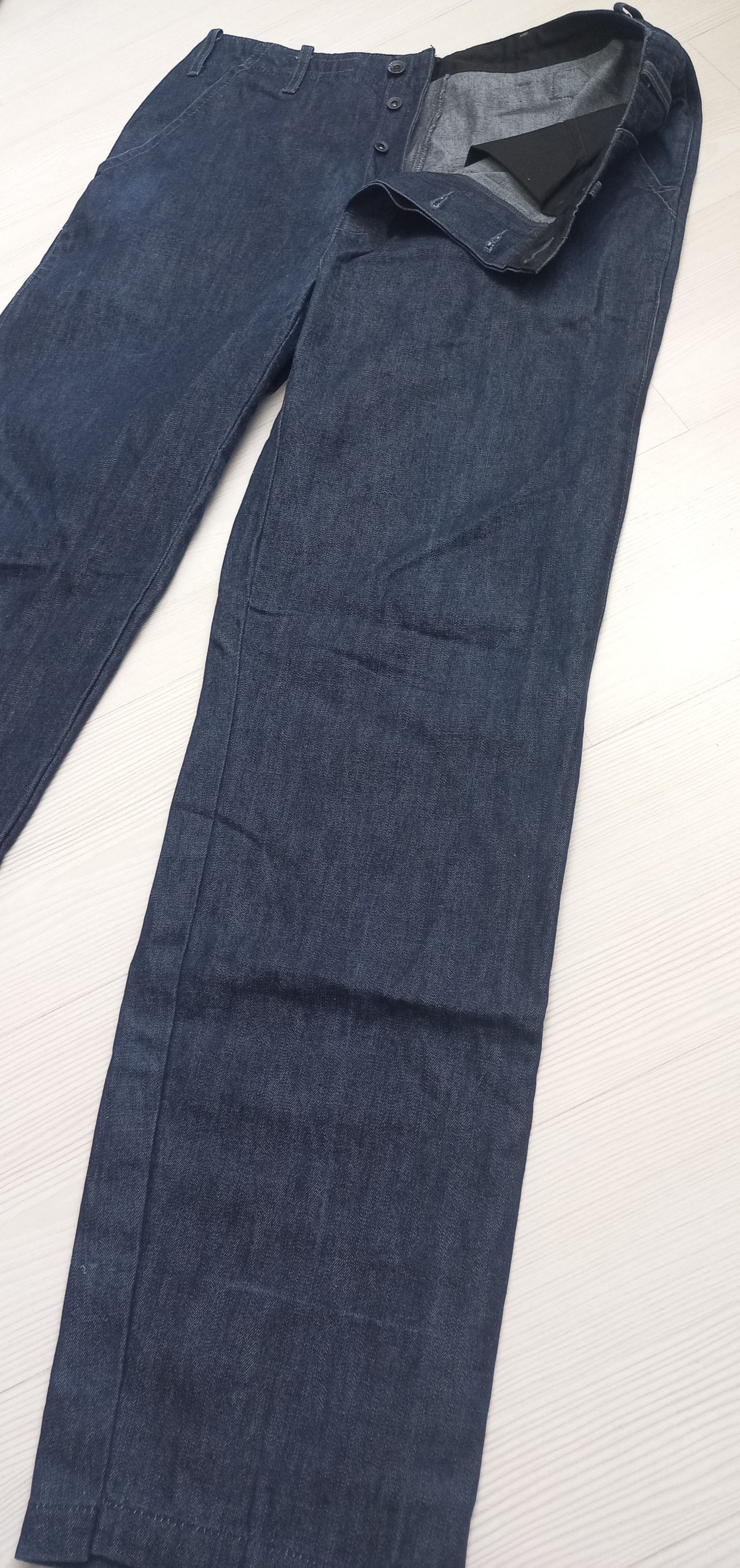 Levi's 1999 Levi’s RED 1st Gen All-Duty Cinch Back Denim Indigo W36 Size US 36 / EU 52 - 5 Thumbnail