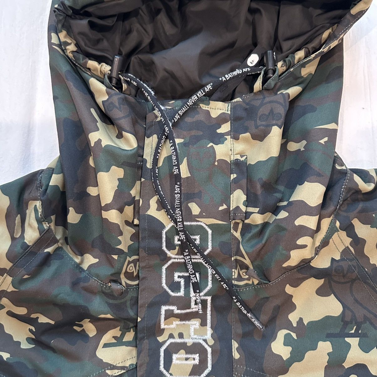 Bape × October's Very Own Ovo x Bape Woodland Camo Snowboard Jacket Size US XL / EU 56 / 4 - 2 Thumbnail