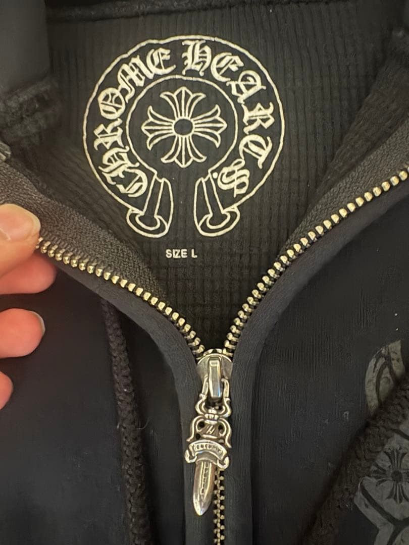 Chrome Hearts Chrome Hearts horseshoe Thermal Hoodie Size US L / EU 52-54 / 3 - 3 Thumbnail