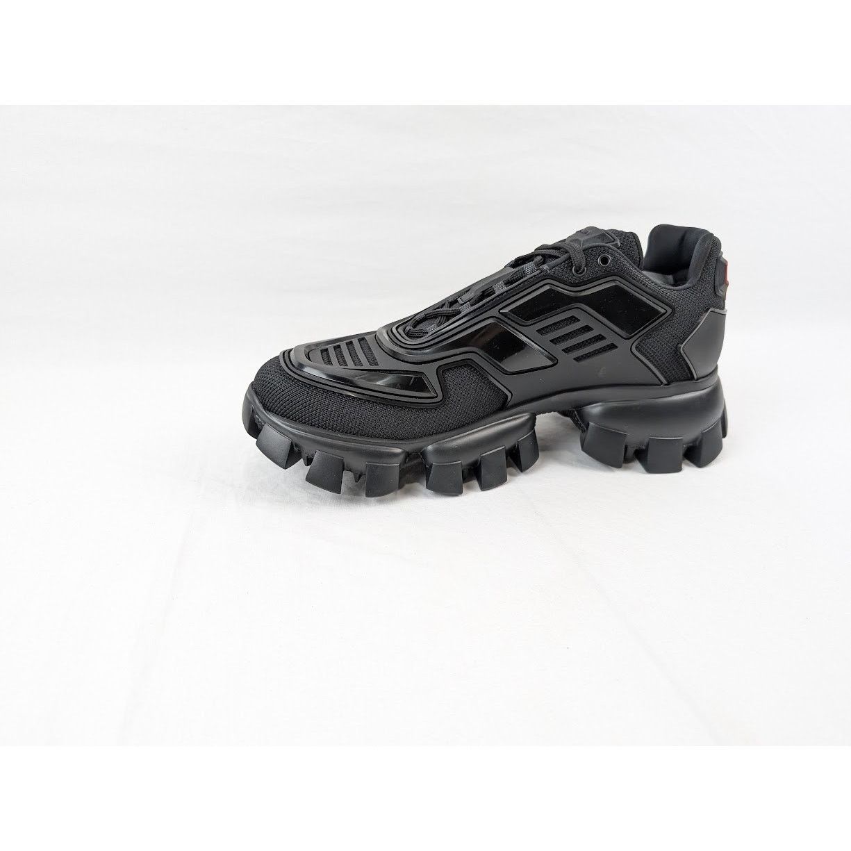 Prada o1rshd1 Rubber Knit Sneakers in Nero 9.5 US Size US 9.5 / EU 42-43 - 9 Thumbnail