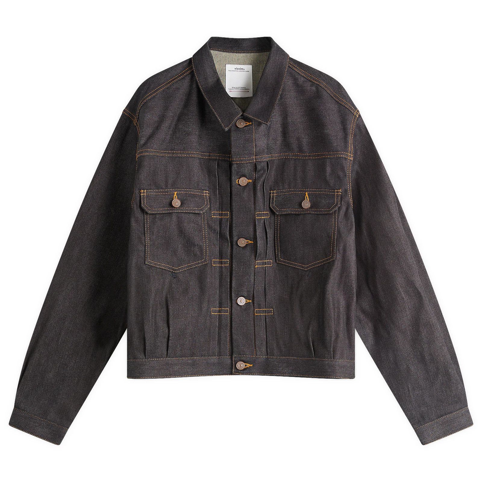 Visvim SS 101X JKT Unwashed (tagged 4) Size US L / EU 52-54 / 3 - 1 Thumbnail