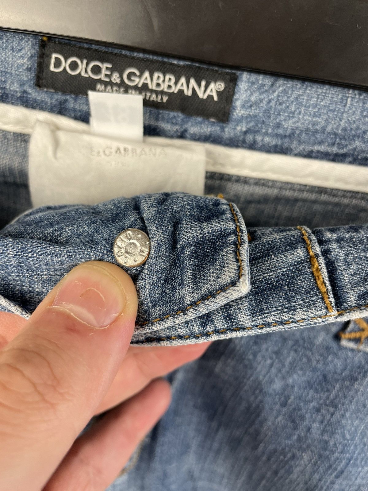 Dolce & Gabbana Crazy vintage dolce gabbanna jeans size 32 (48) y2k Size US 32 / EU 48 - 9 Thumbnail