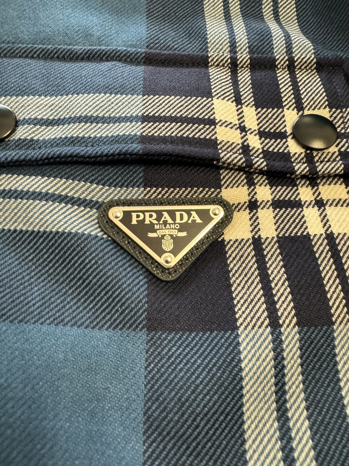 Prada Prada Plaided Flannel Size Large Size US L / EU 52-54 / 3 - 2 Thumbnail
