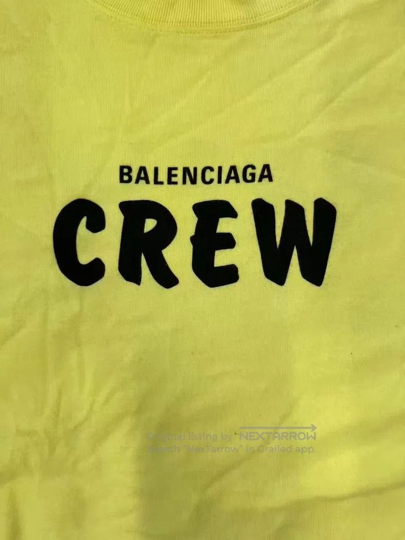 Balenciaga Balenciaga Letter logo printed casual round neck short-sle Size S / US 4 / IT 40 - 3 Thumbnail
