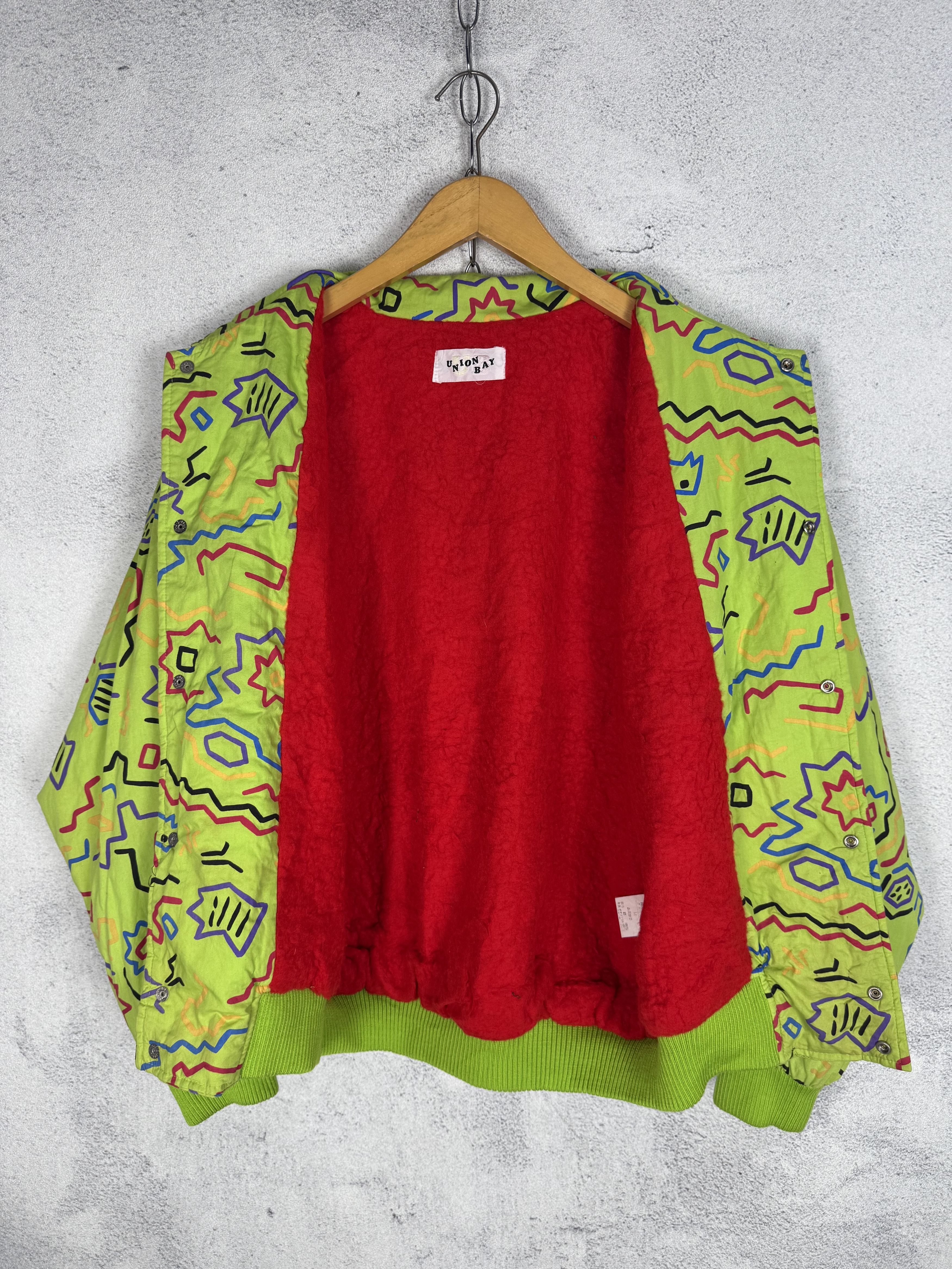 Vintage Vintage Union Bay 1058 All Over Print Jacket Full Printed Size US M / EU 48-50 / 2 - 10 Thumbnail