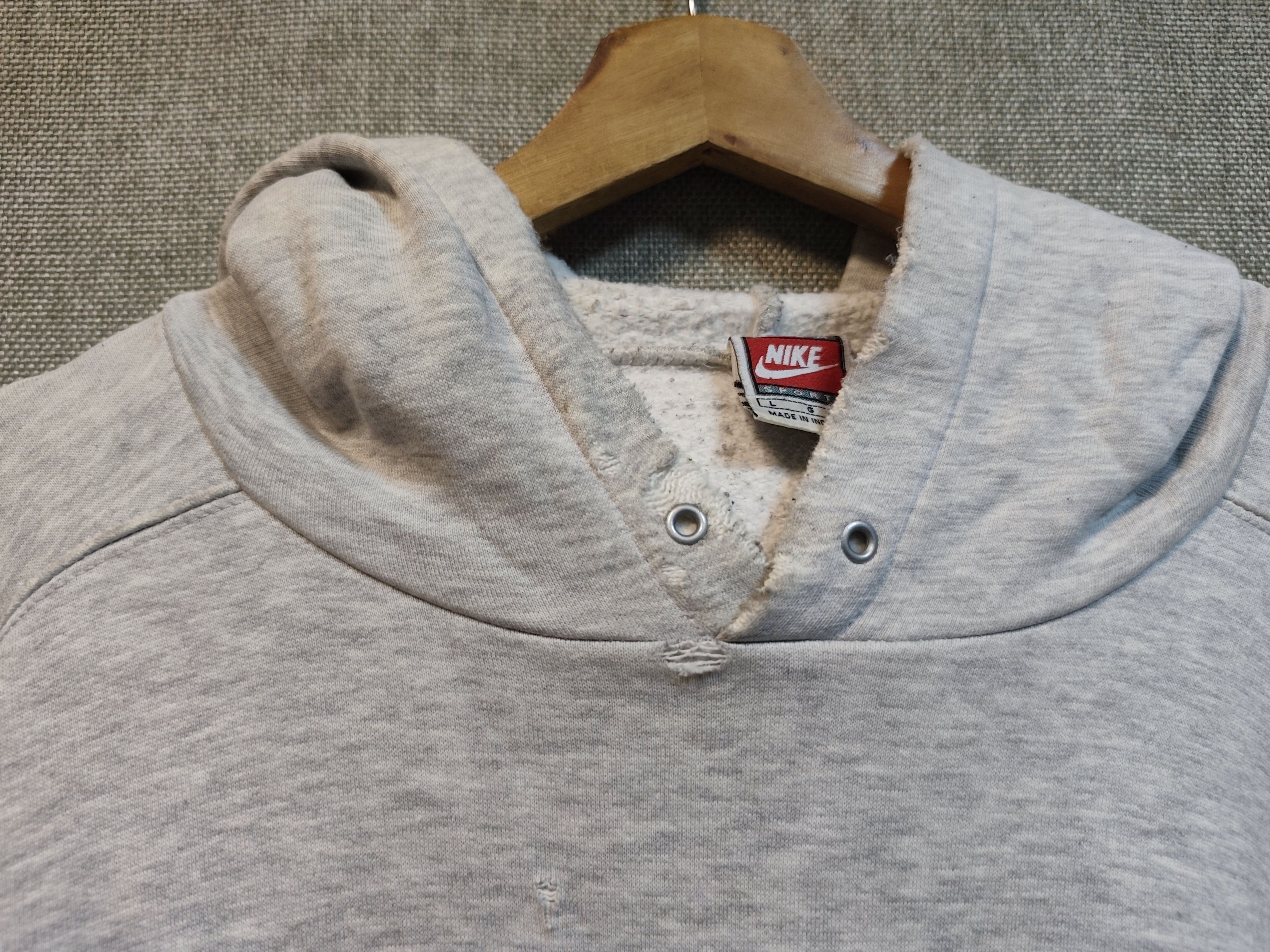 Nike Vintage 90s Sweatshirt weatshirt Hoodie Nike George Town Size US XXL / EU 58 / 5 - 3 Thumbnail