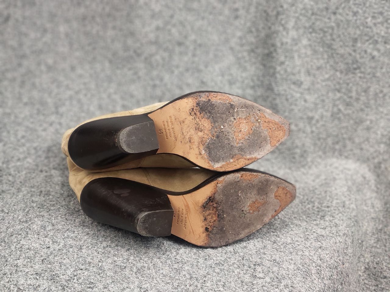 Isabel Marant Isabel Marant Leyane suede cowboy Ankl Boots Vintage Western Size US 10 / IT 40 - 15 Thumbnail