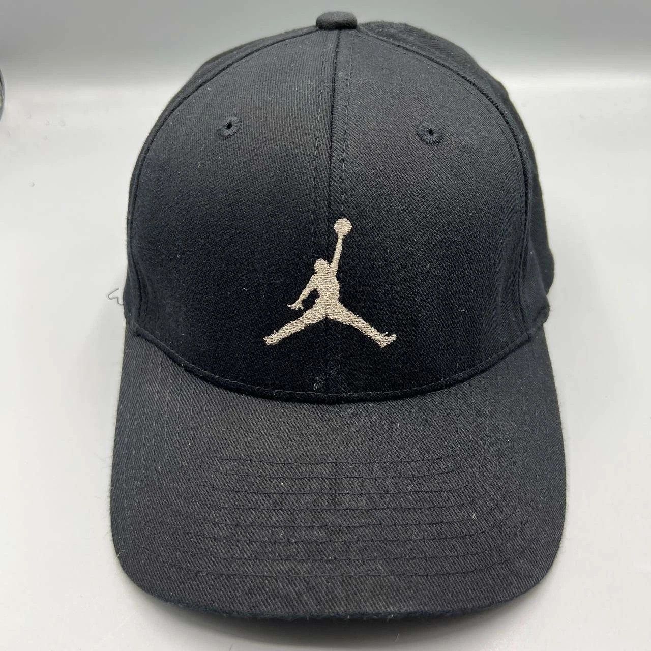 Jordan Brand Air Jordan Wings Hat Men S-M Embroidered Stretch Fitted Size ONE SIZE - 1 Thumbnail
