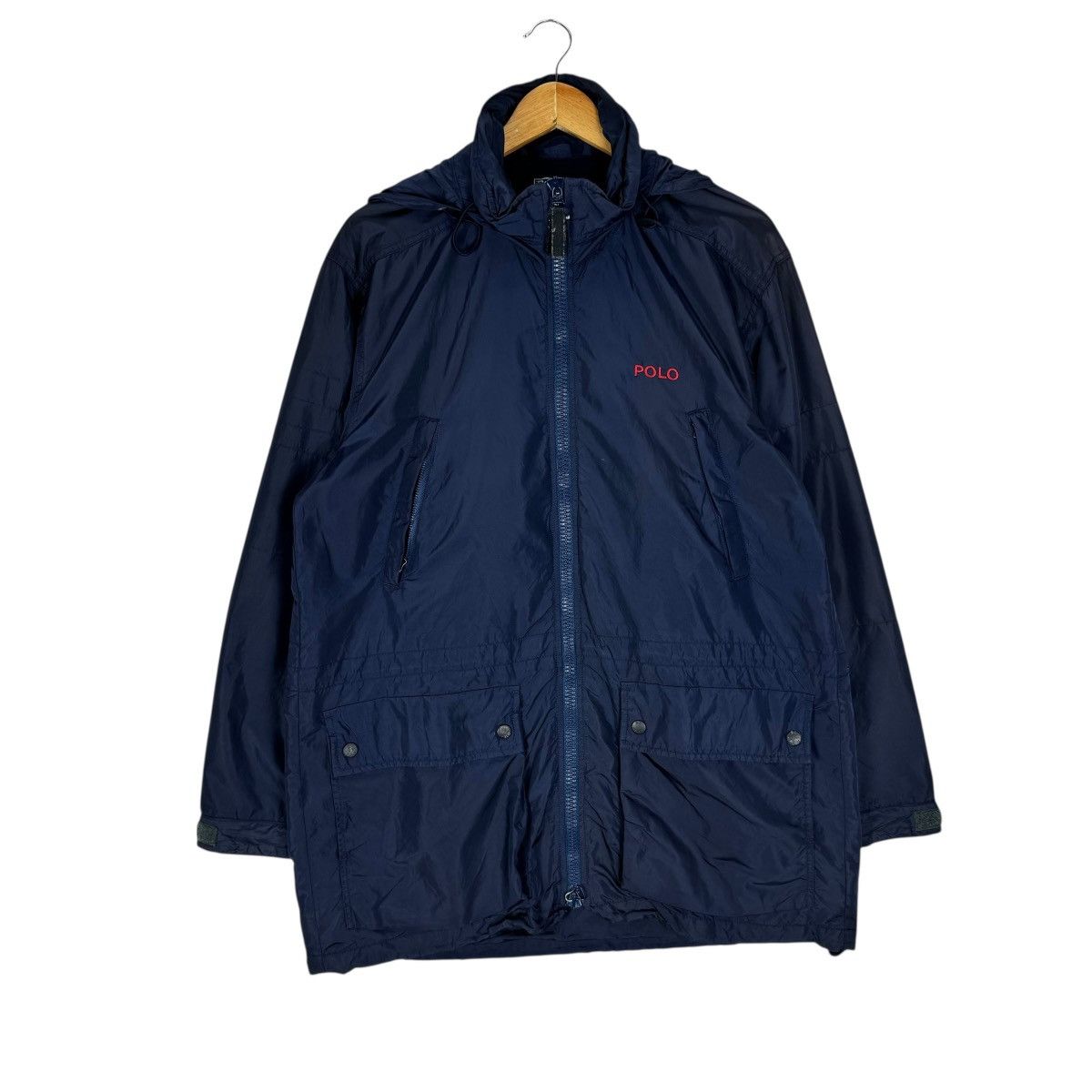 Polo Ralph Lauren 🌟POLO RALPH LAUREN HOODIE WINDBREAKER JACKET Size US M / EU 48-50 / 2 - 2 Thumbnail