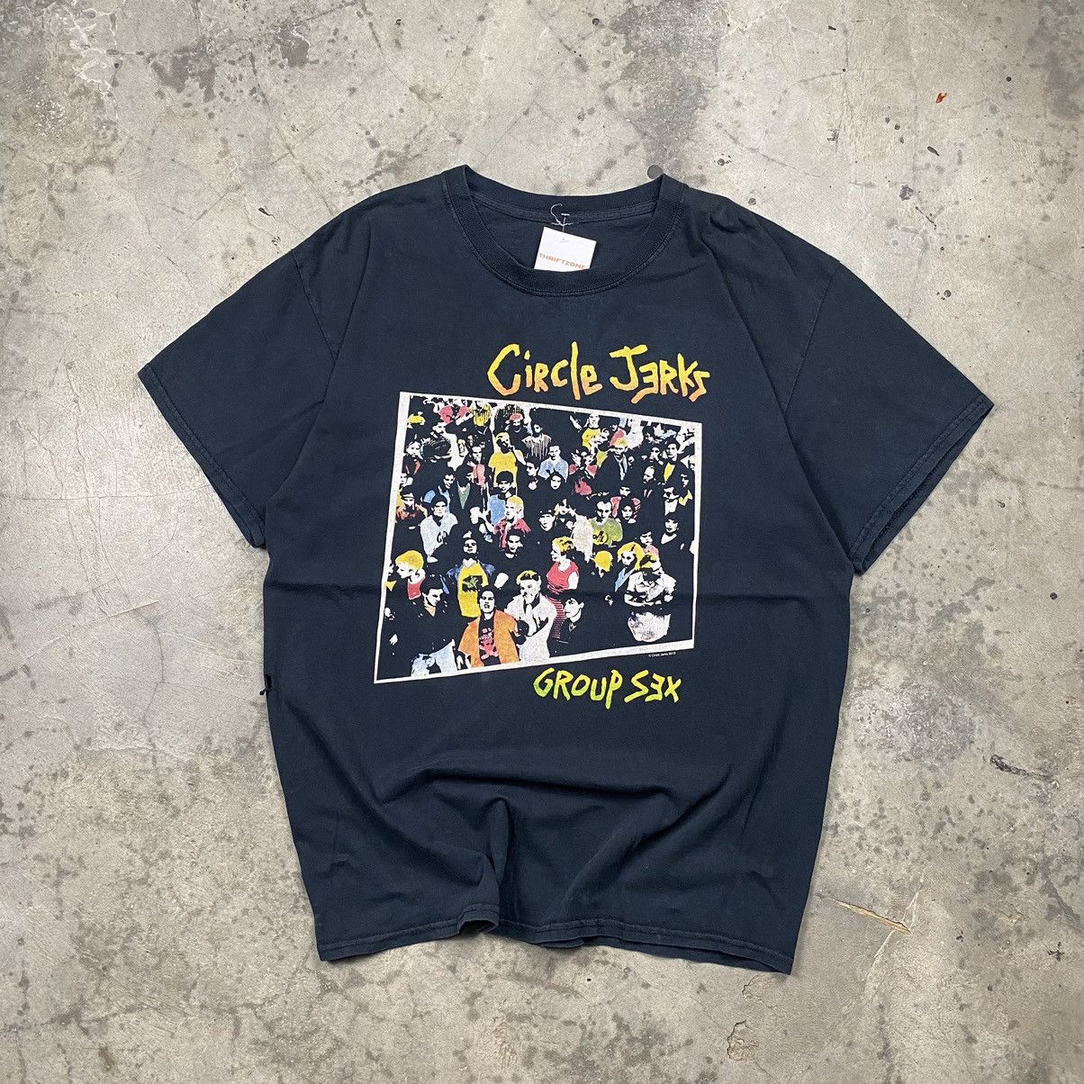 Band Tees y2k Circle Jerks Group Sex Punk Tee Size US L / EU 52-54 / 3 - 1 Thumbnail