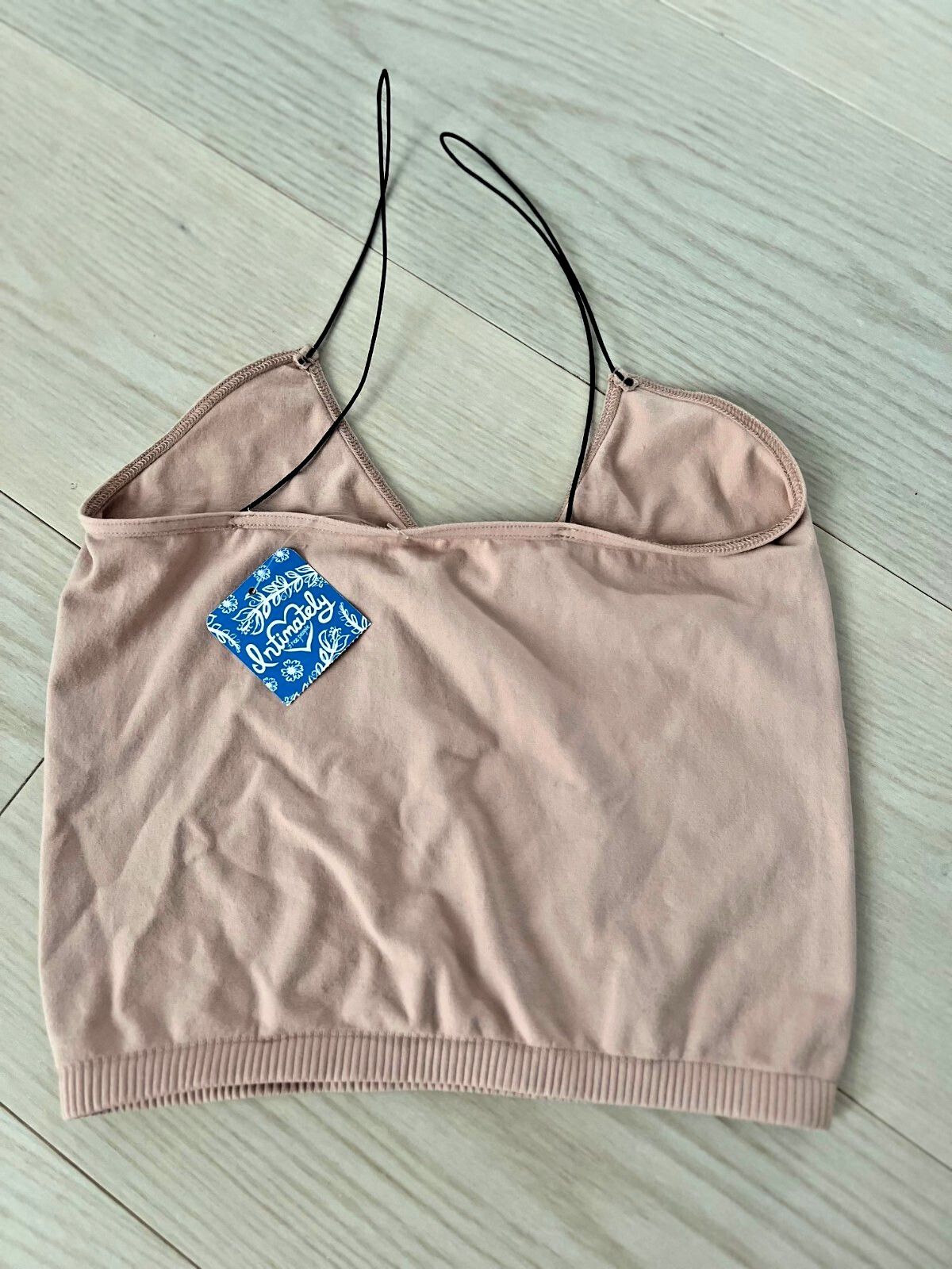 Free People Free People Seamless Skinny Strap Crop Cami Ballet ( XS/S ) Size XS / US 0-2 / IT 36-38 - 6 Thumbnail