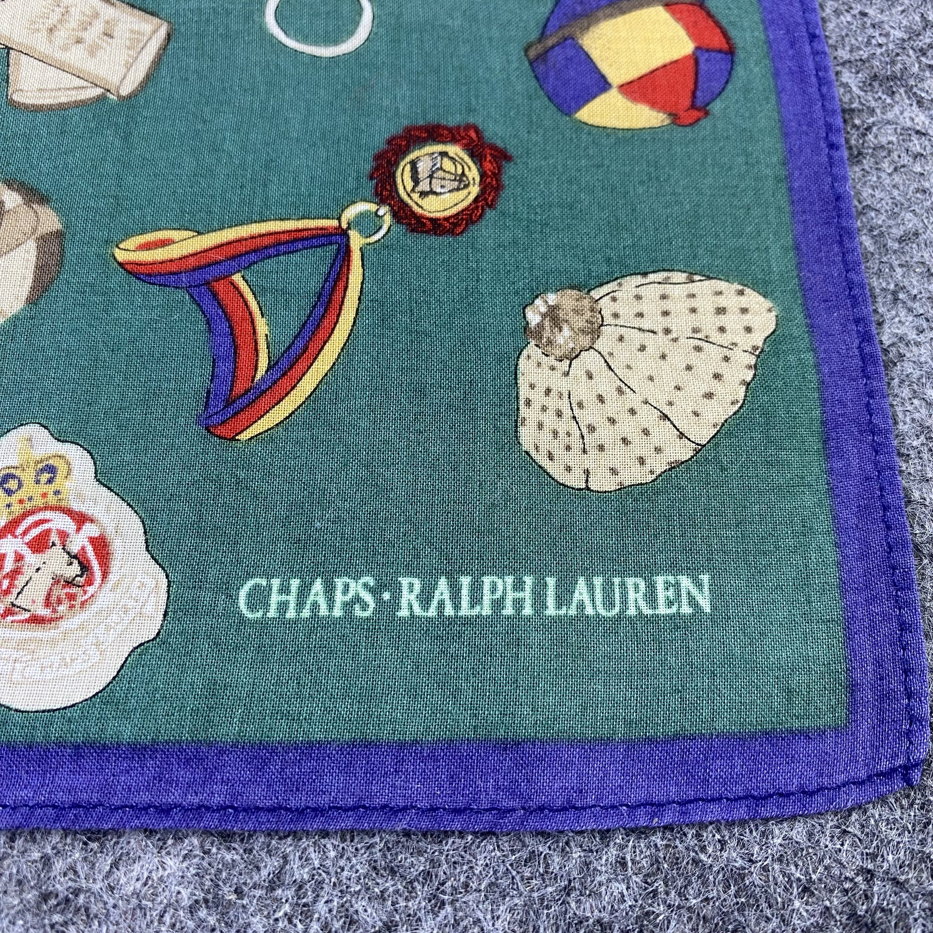 Chaps Ralph Lauren Chaps Ralph Lauren Handkerchief Neckerchief Bandana-B1982 Size ONE SIZE - 7 Thumbnail