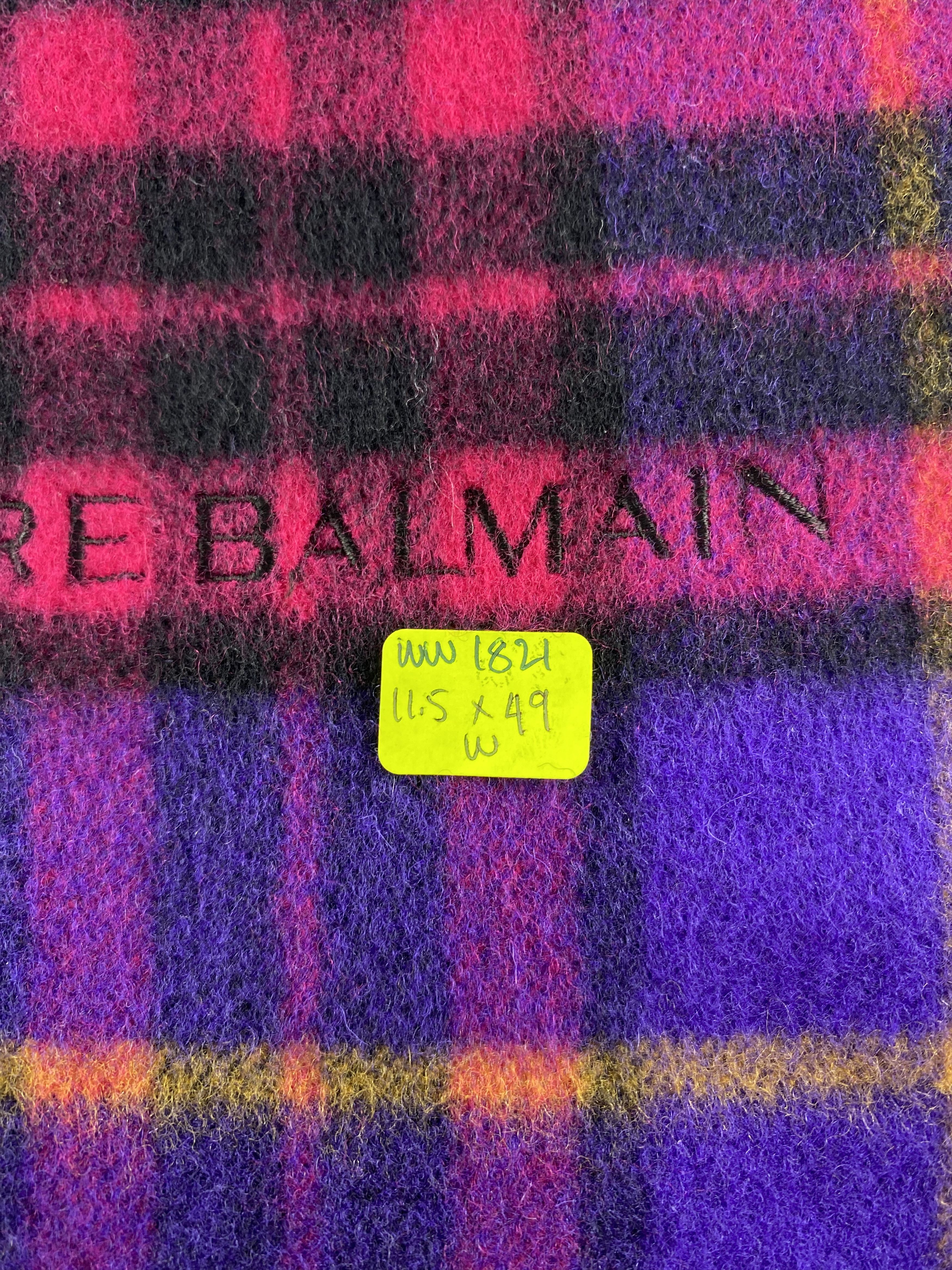 Pierre Balmain Pierre Balmain Scarf / Muffler / Neckwear - WW1821 Size ONE SIZE - 6 Thumbnail