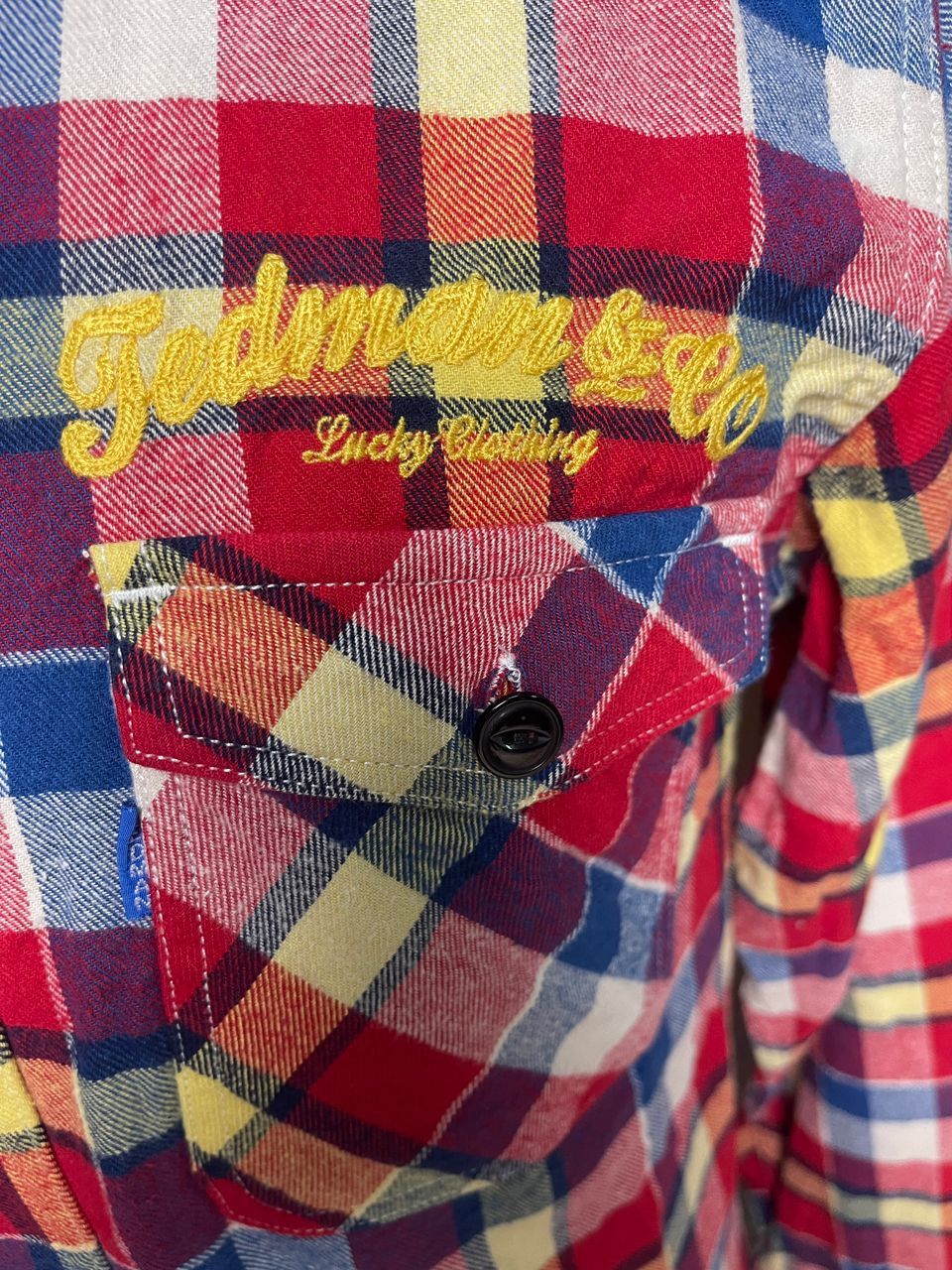 Tedman Tedman Company Embroidery Flannel Button Up Size US M / EU 48-50 / 2 - 3 Thumbnail