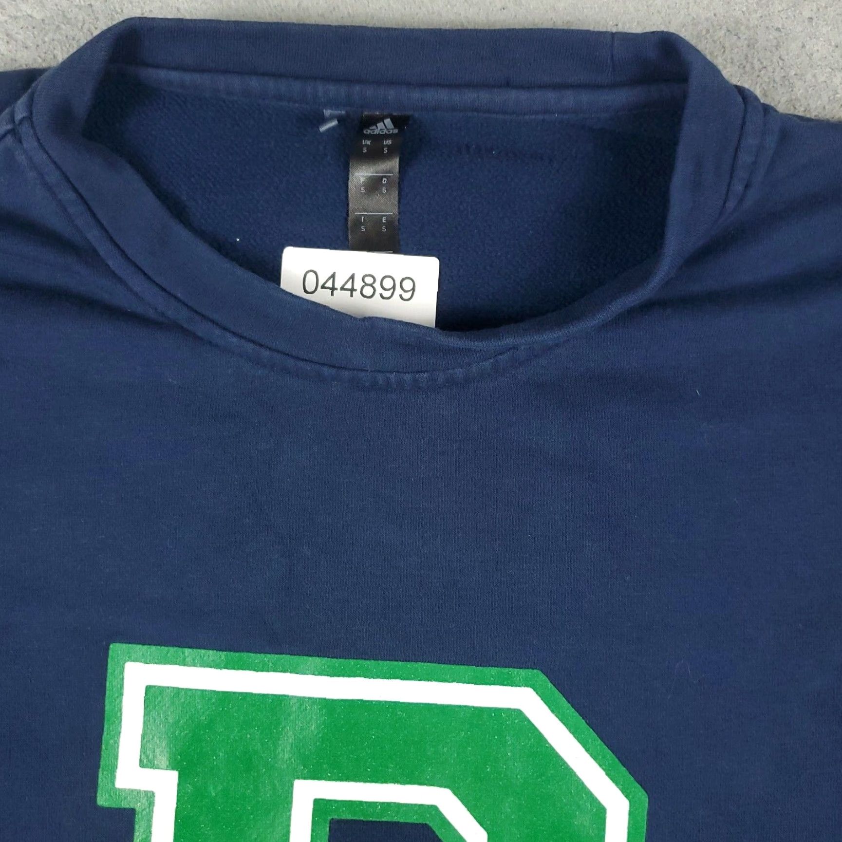 Adidas Adidas Pullover Sweater Adult Small Blue Long Sleeve Logo Crew Neck Mens Cotton Size US S / EU 44-46 / 1 - 2 Thumbnail
