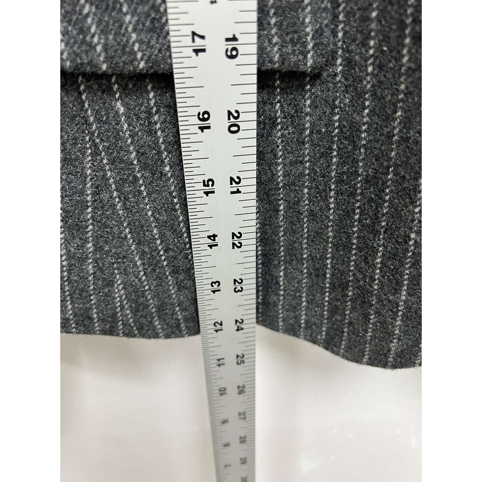 Banana Republic Banana Republic Women Wool Blend Jacket Gray Size 2 A000638 Size XS / US 0-2 / IT 36-38 - 9 Thumbnail