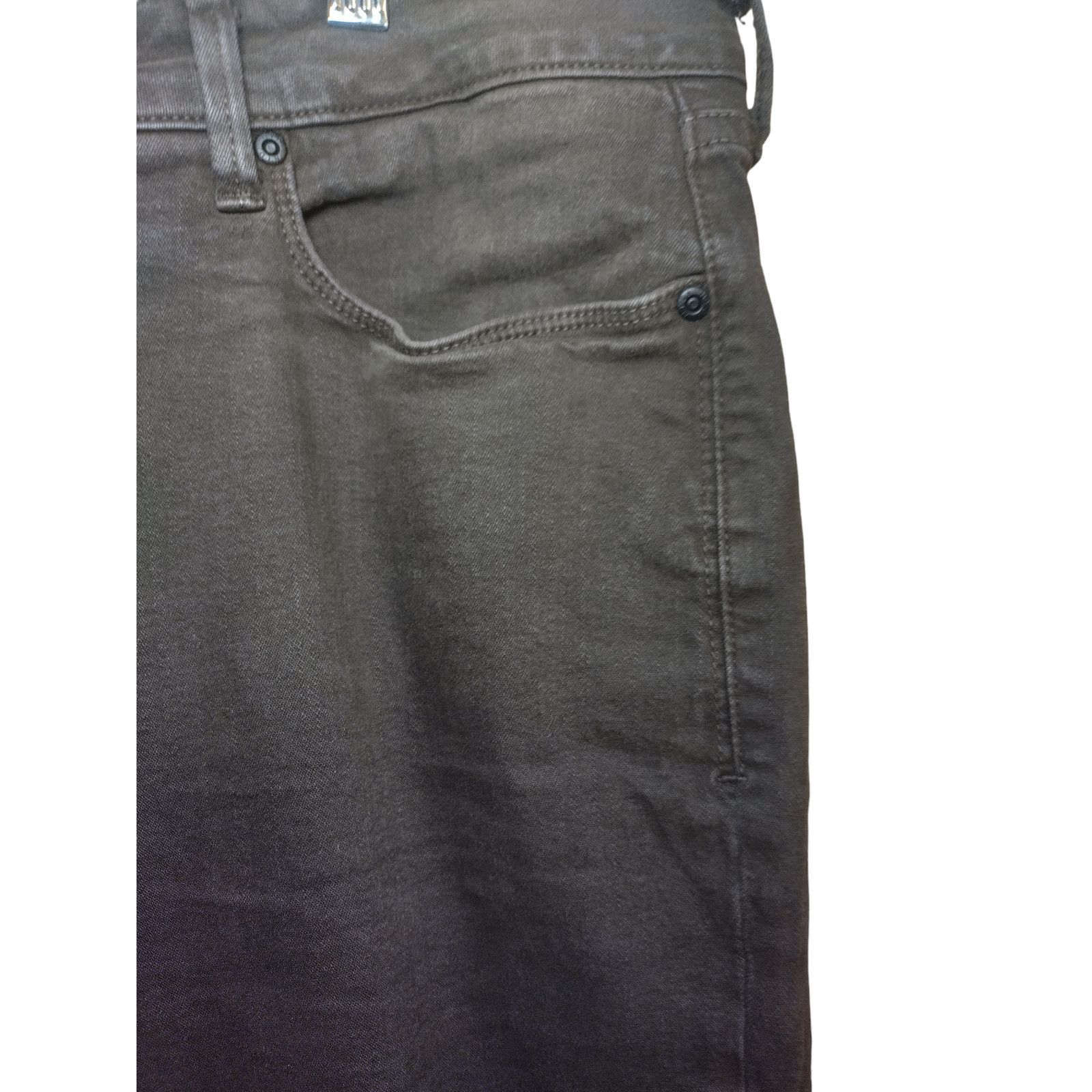 NYDJ NYDJ Womens Straight Leg Jeans Stretch Brown Size 20W Size 40" / US 18 - 4 Thumbnail
