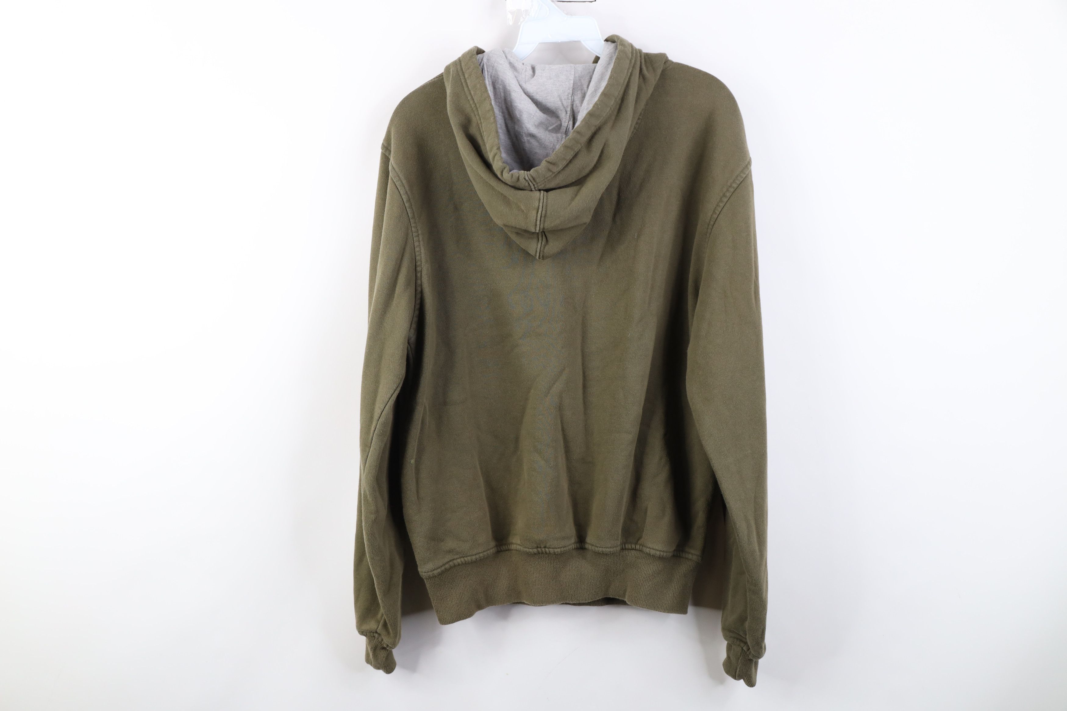 Champion Vintage Y2K Champion Blank Hoodie Sweatshirt Olive Green Size US S / EU 44-46 / 1 - 13 Thumbnail