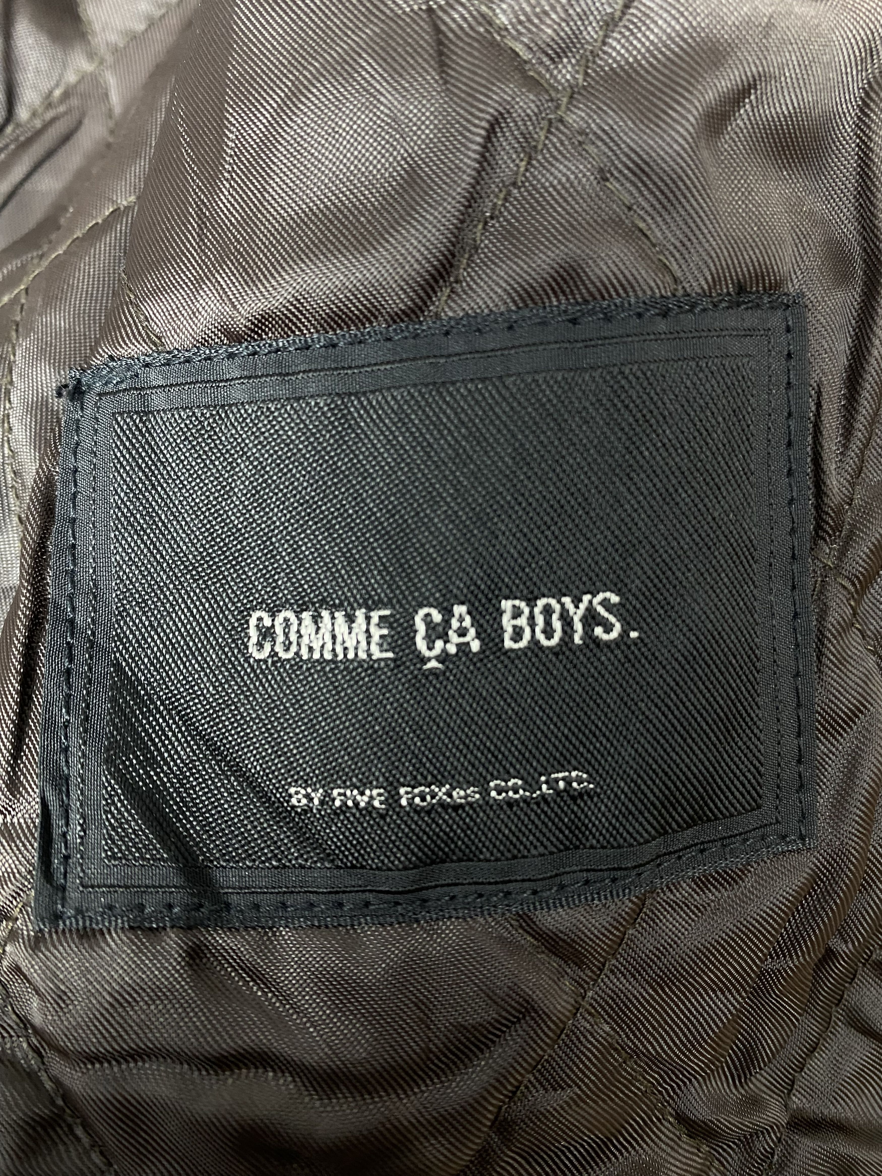 Vintage Vintage Comme Ca Boys Leather Sleeve Varsity Jacket DJ0300 Size US M / EU 48-50 / 2 - 10 Thumbnail