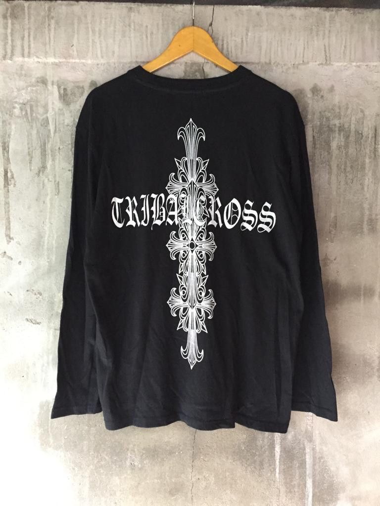 Japanese Brand JAPANESE BULLET NOISE LIKE A CHROME HEARTS DESIGN LONGSLEEVE Size US L / EU 52-54 / 3 - 1 Thumbnail