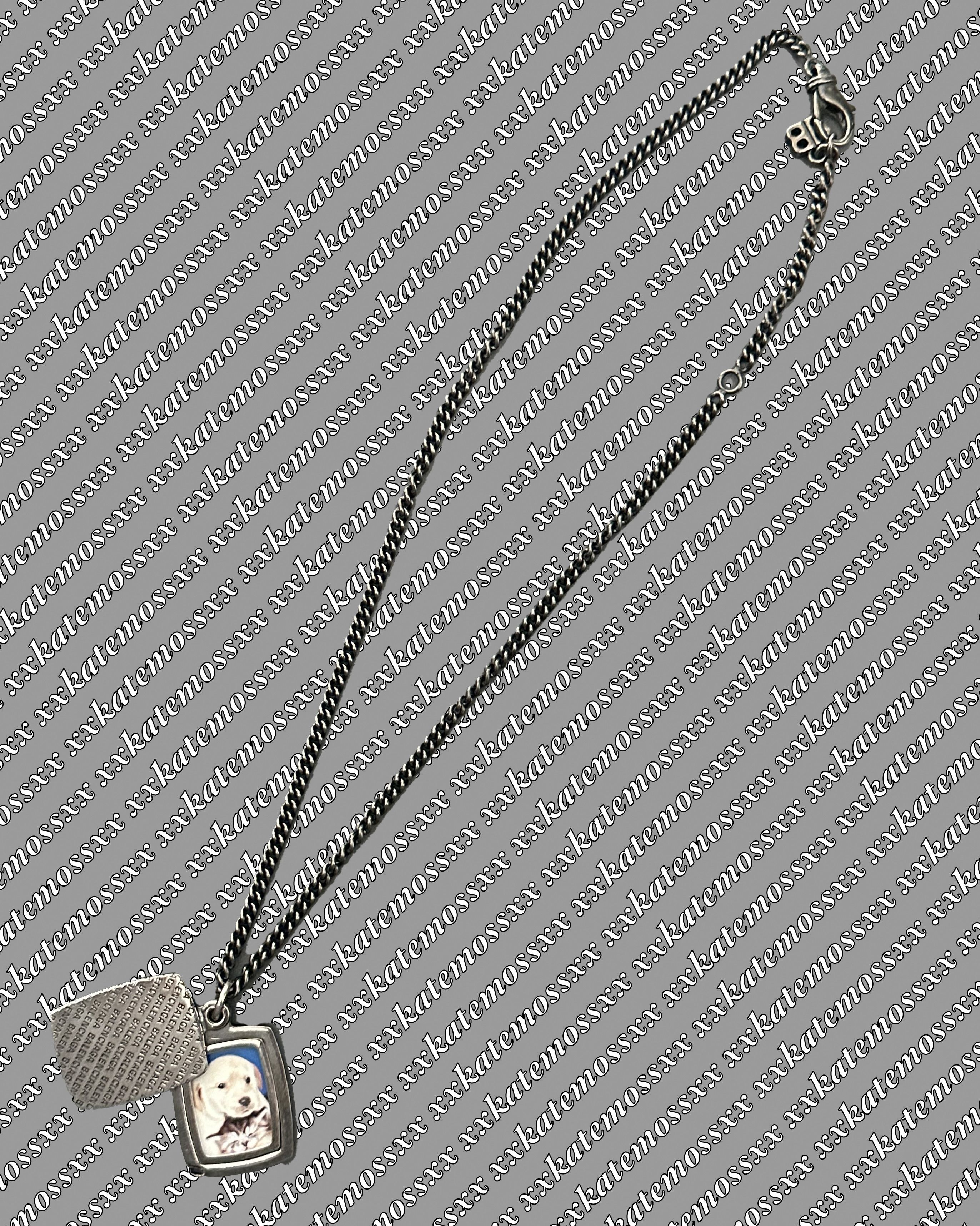 Balenciaga Balenciaga Puppy Photo Locket Necklace Size ONE SIZE - 1 Thumbnail