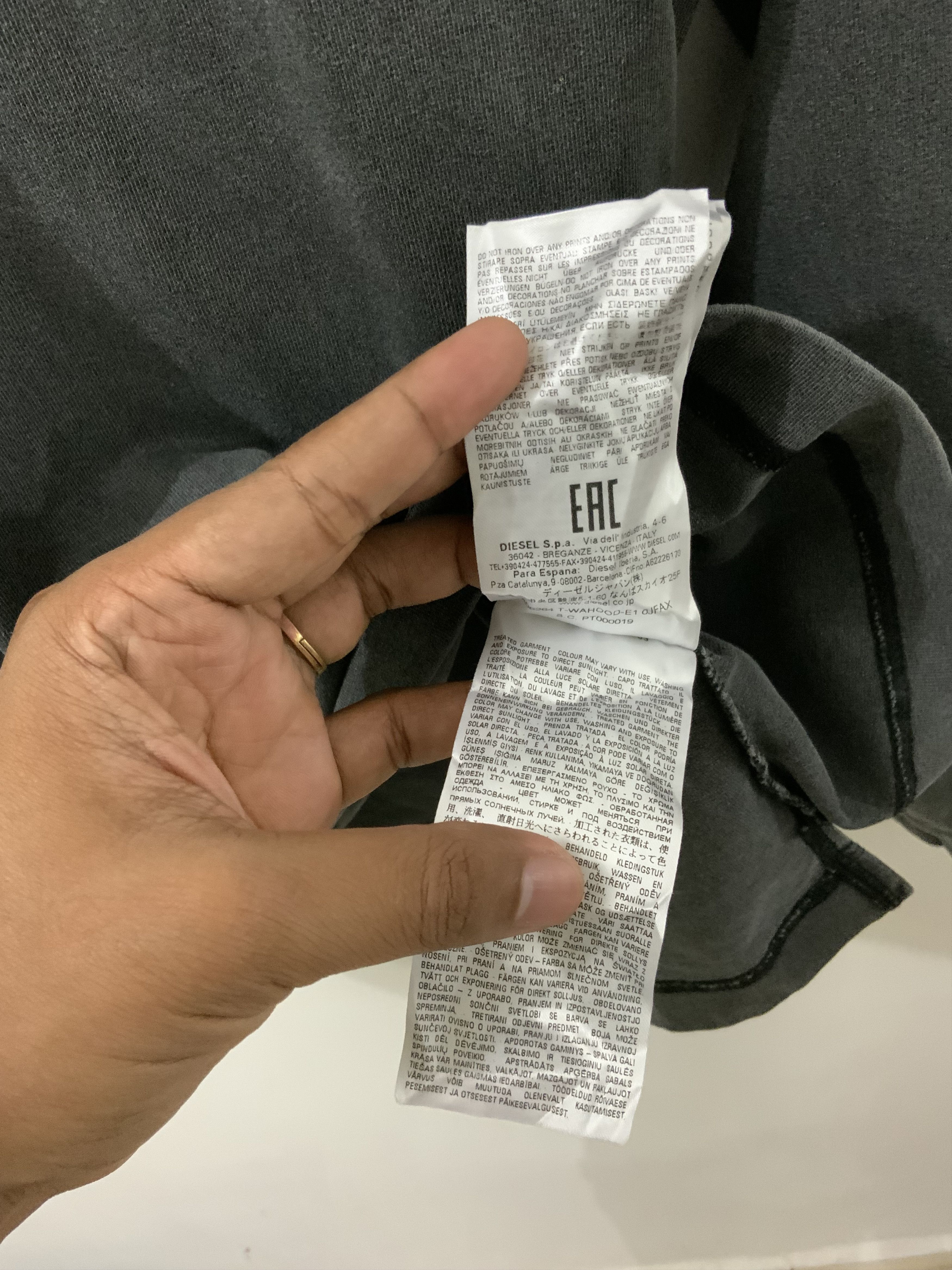 Diesel Diesel Fade Hoodie Size US S / EU 44-46 / 1 - 18 Thumbnail