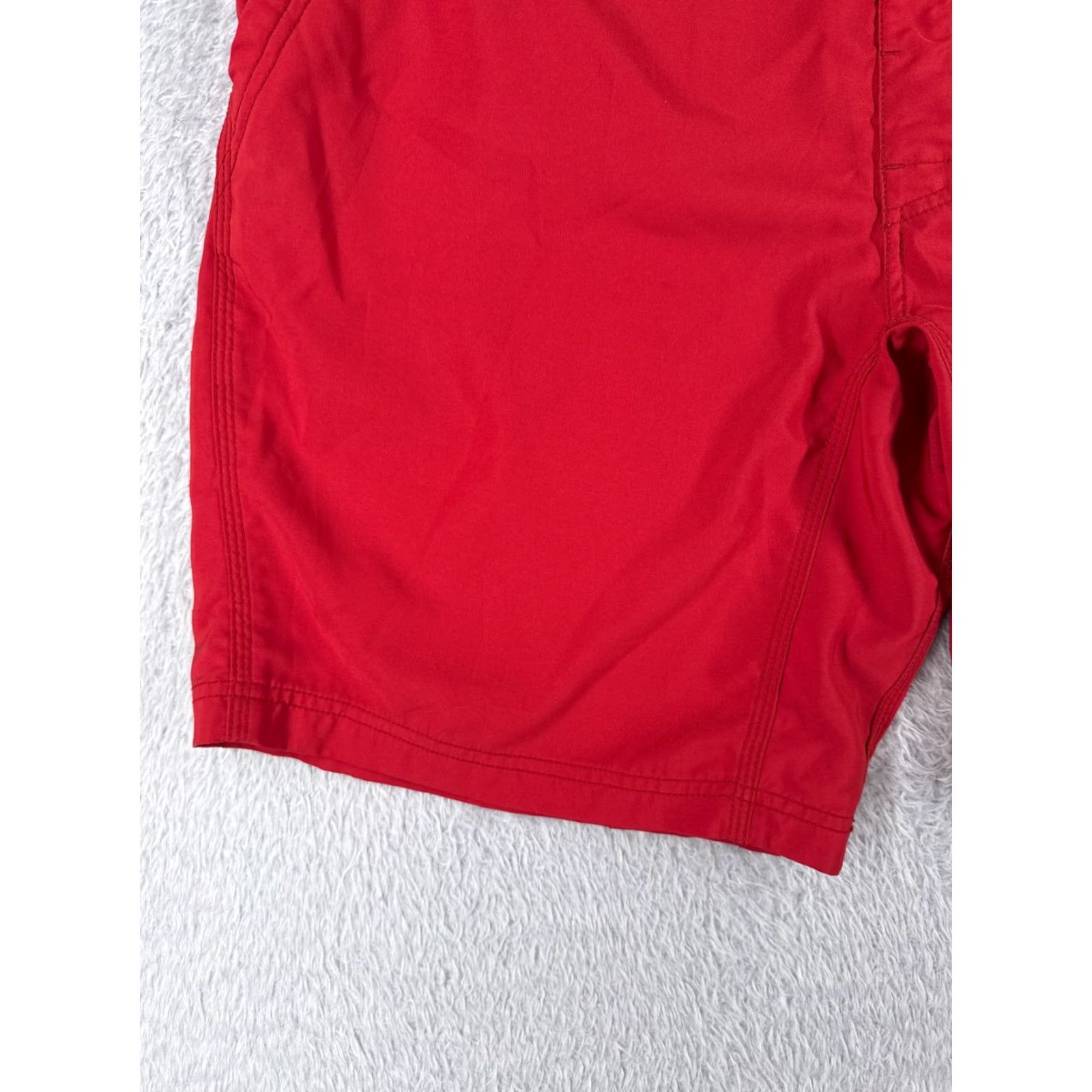 The North Face The North Face Shorts Men 38 Red Zipper Cargo Polyester Hiking Fishing Outdoors Size US 38 / EU 54 - 3 Thumbnail