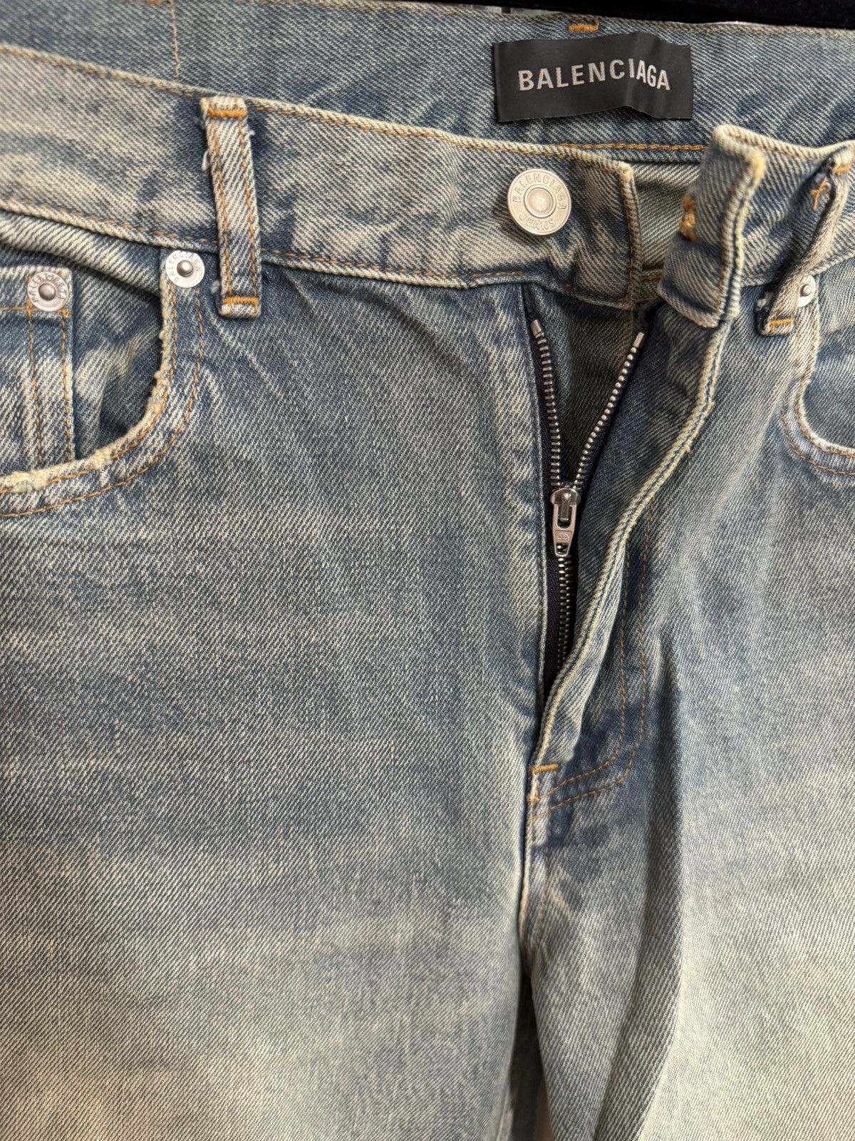 Balenciaga Winter 22 Fitted Jean [32] fits 34 Size US 34 / EU 50 - 5 Thumbnail