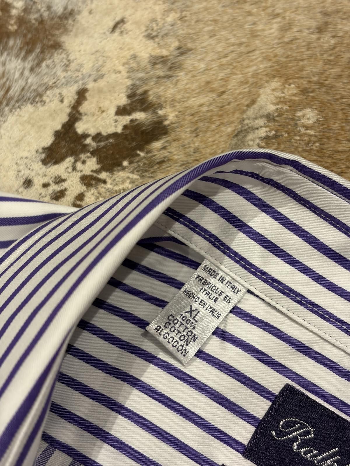 Polo Ralph Lauren Ralph Lauren Purple Label “Tailored Fit” Shirt Size US XL / EU 56 / 4 - 3 Thumbnail