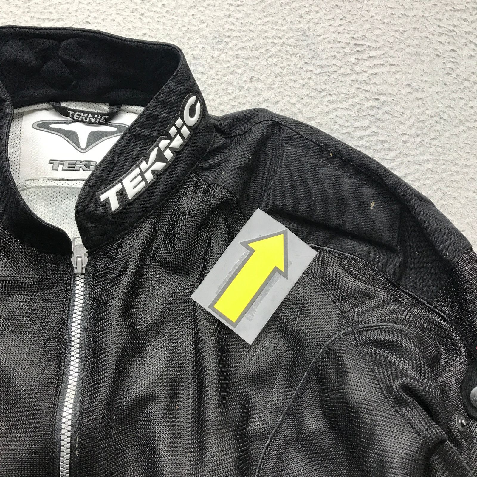 Other Teknic Mesh Lined Motorcycle Jacket Mens 46/56 XL Logo Black Size US XL / EU 56 / 4 - 13 Thumbnail