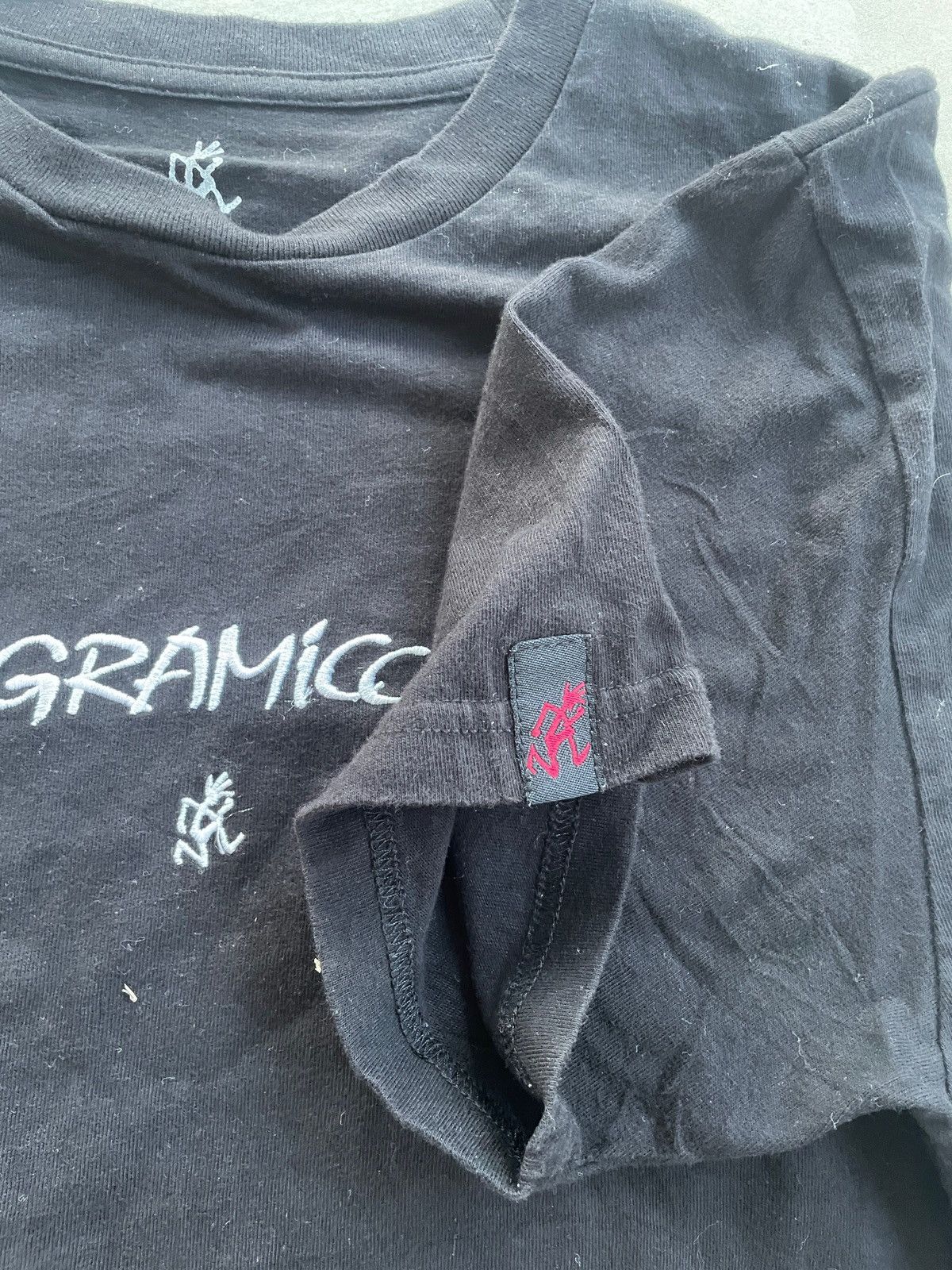 Gramicci × Japanese Brand GRAMICCI SPELLOUT EMBROIDERY TEE Size US L / EU 52-54 / 3 - 4 Thumbnail