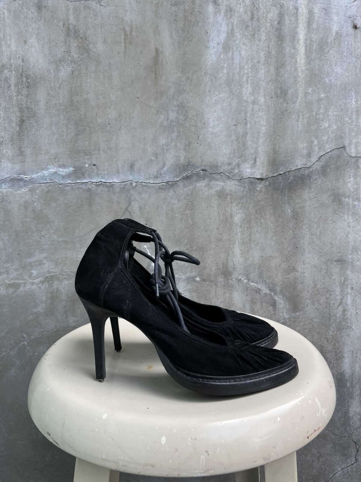 Ann Demeulemeester Cone Strapped Heels Size US 6 / IT 36 - 1 Thumbnail