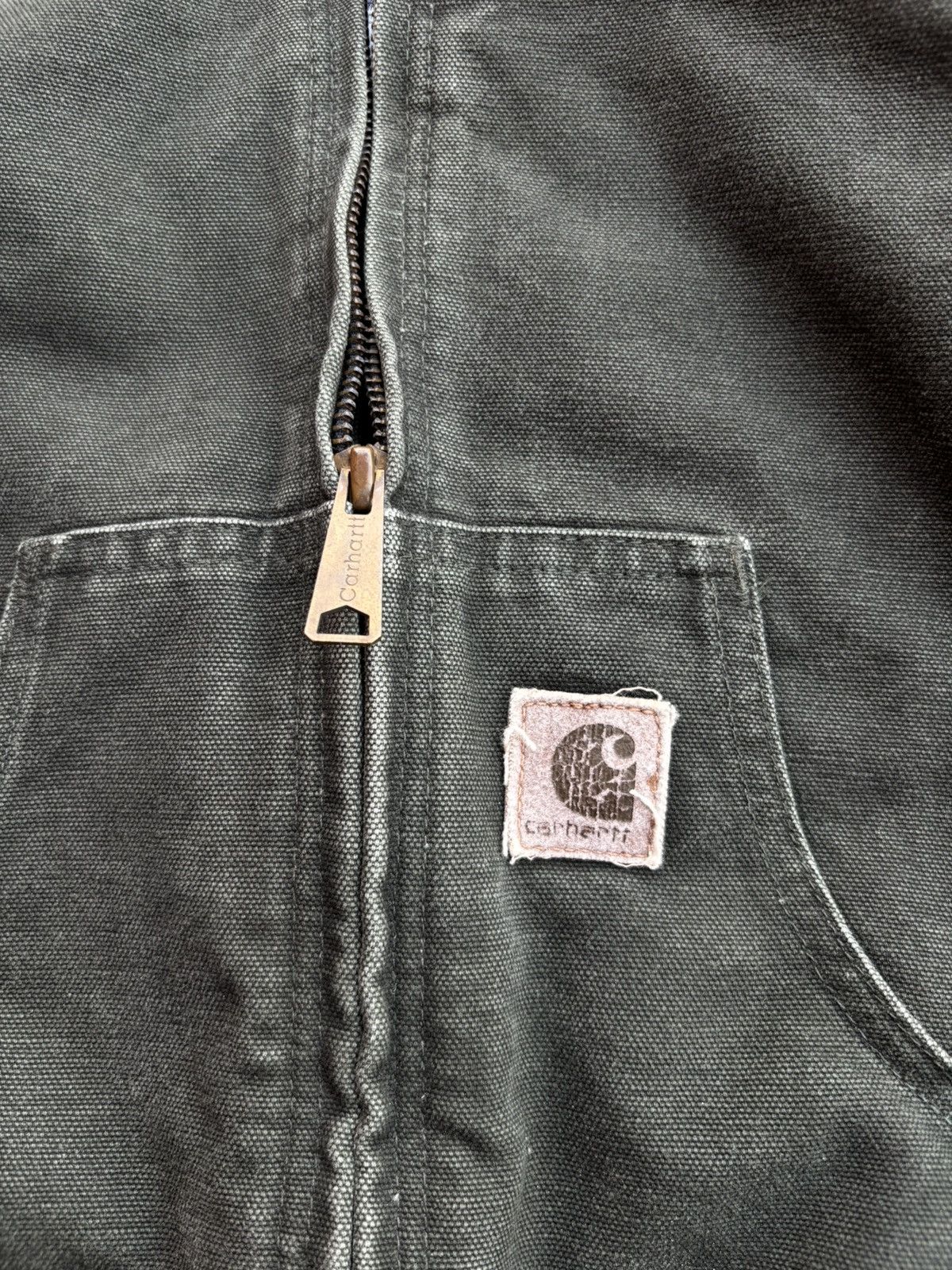 Carhartt Carhartt Green Hooded Jacket Size US XXS / EU 40 - 5 Thumbnail