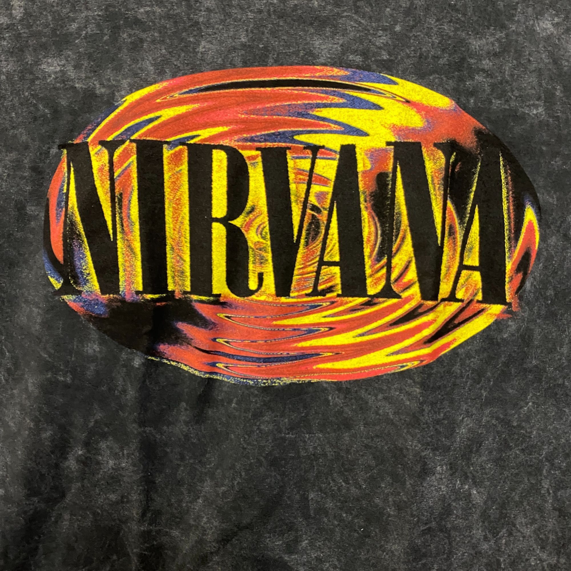 Nirvana Nirvana Grunge Band Mineral Wash Dual Sided T-Shirt medium Size US M / EU 48-50 / 2 - 2 Thumbnail