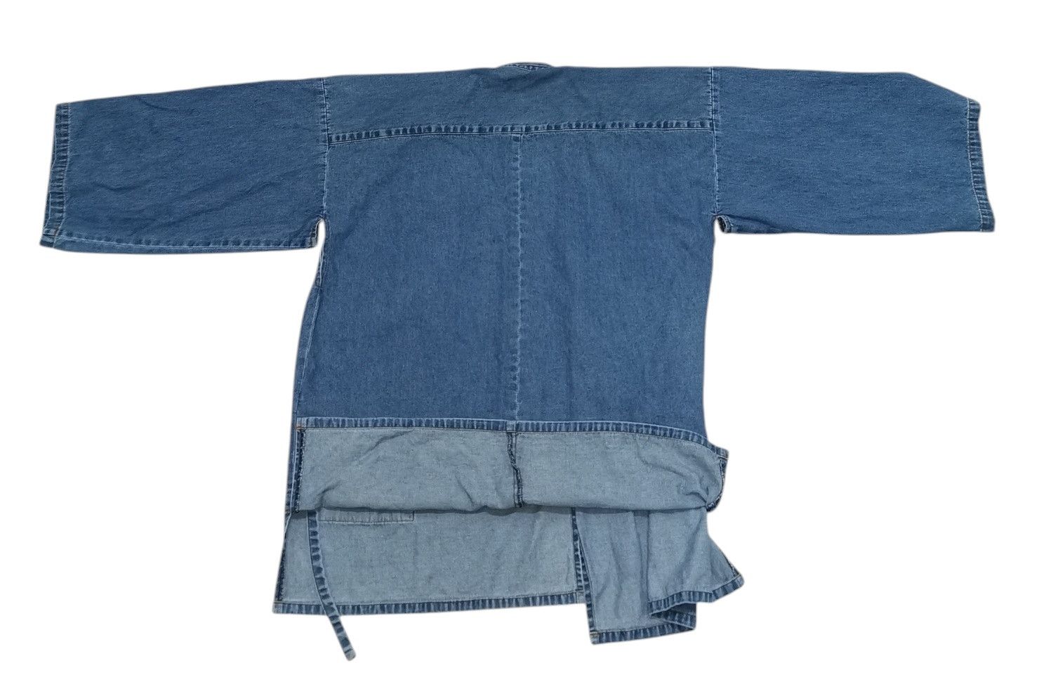 Japanese Brand Vintage Kimono Denim Japan Indigo Sashiko Kendo Traditional Size US L / EU 52-54 / 3 - 6 Thumbnail