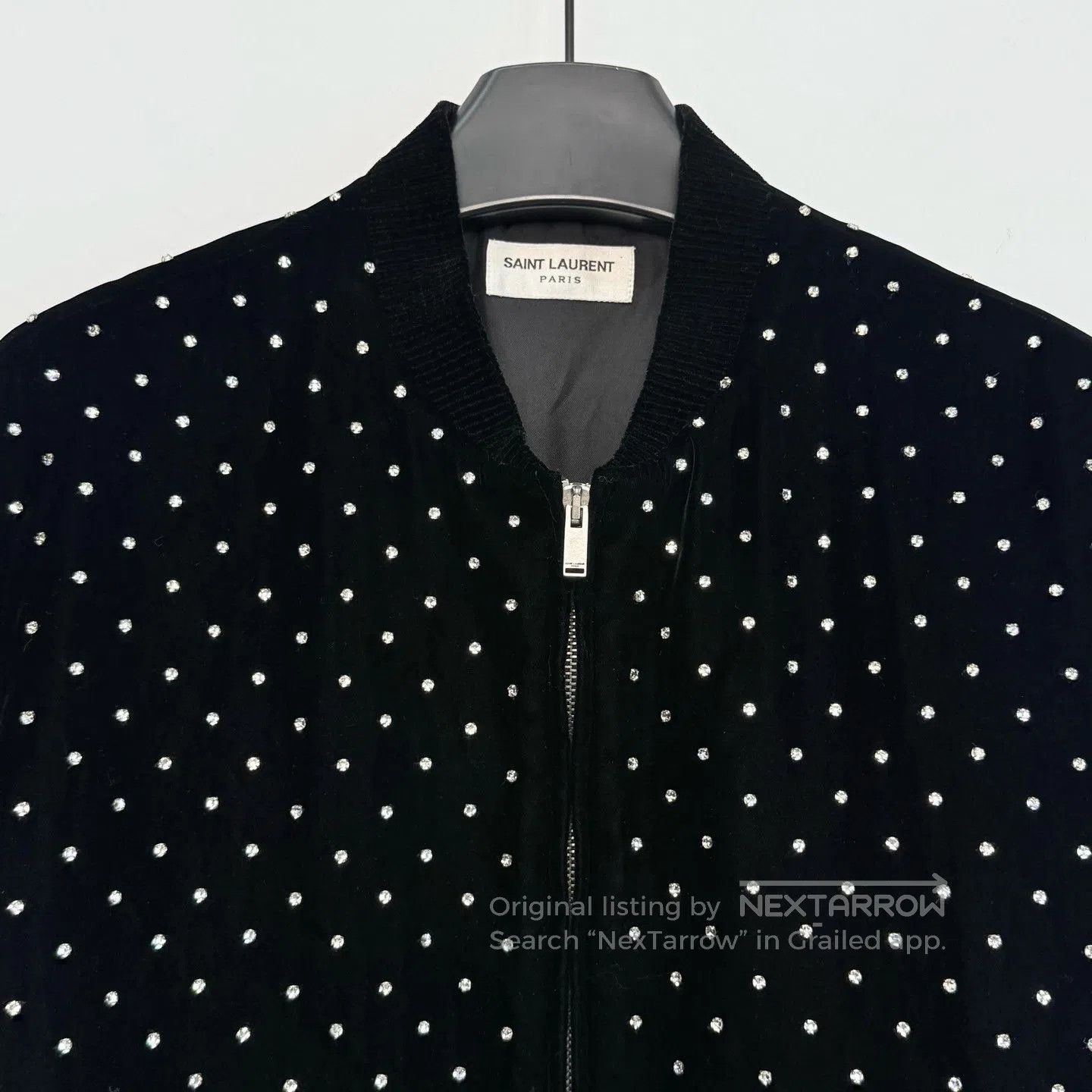 Saint Laurent Paris Saint Laurent 18SS Runway Velvet Jacket. Size US S / EU 44-46 / 1 - 2 Thumbnail