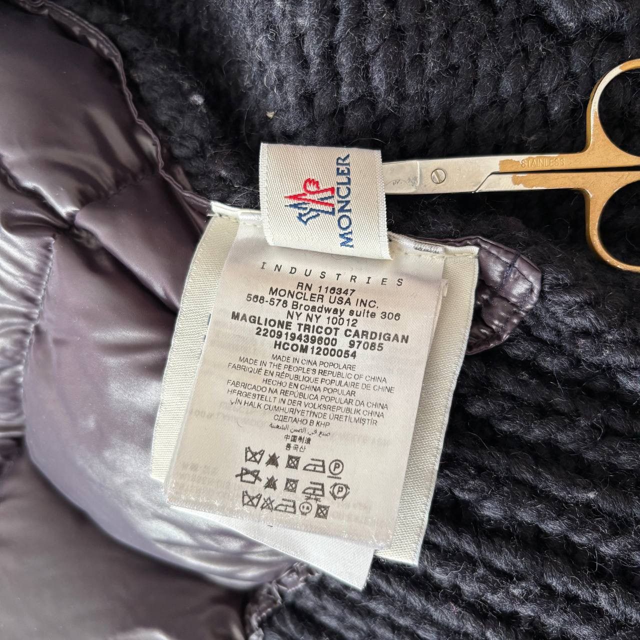 Moncler Vintage Moncler Wool Down Jacket Size US XL / EU 56 / 4 - 20 Thumbnail