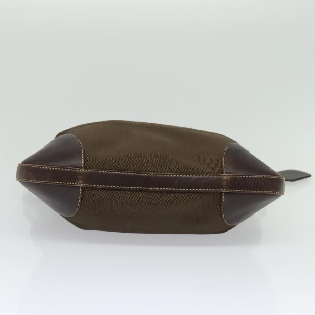 Prada PRADA Shoulder Bag Canvas Brown Gold Size ONE SIZE - 9 Thumbnail