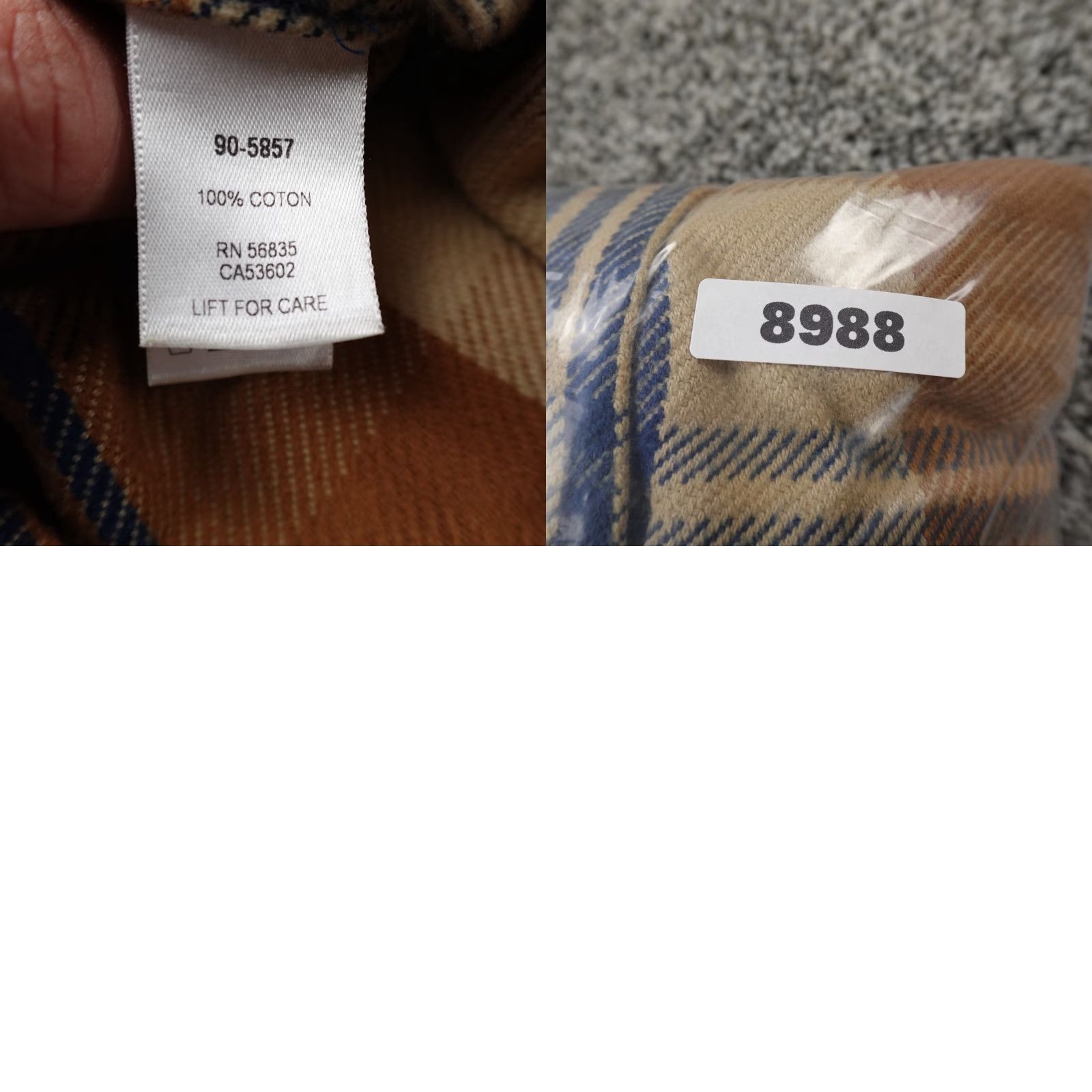 Vintage Cabela's Shirt Mens L Heavy Flannel Field Shacket Jacket Outdoor Hunting Size US L / EU 52-54 / 3 - 10 Thumbnail