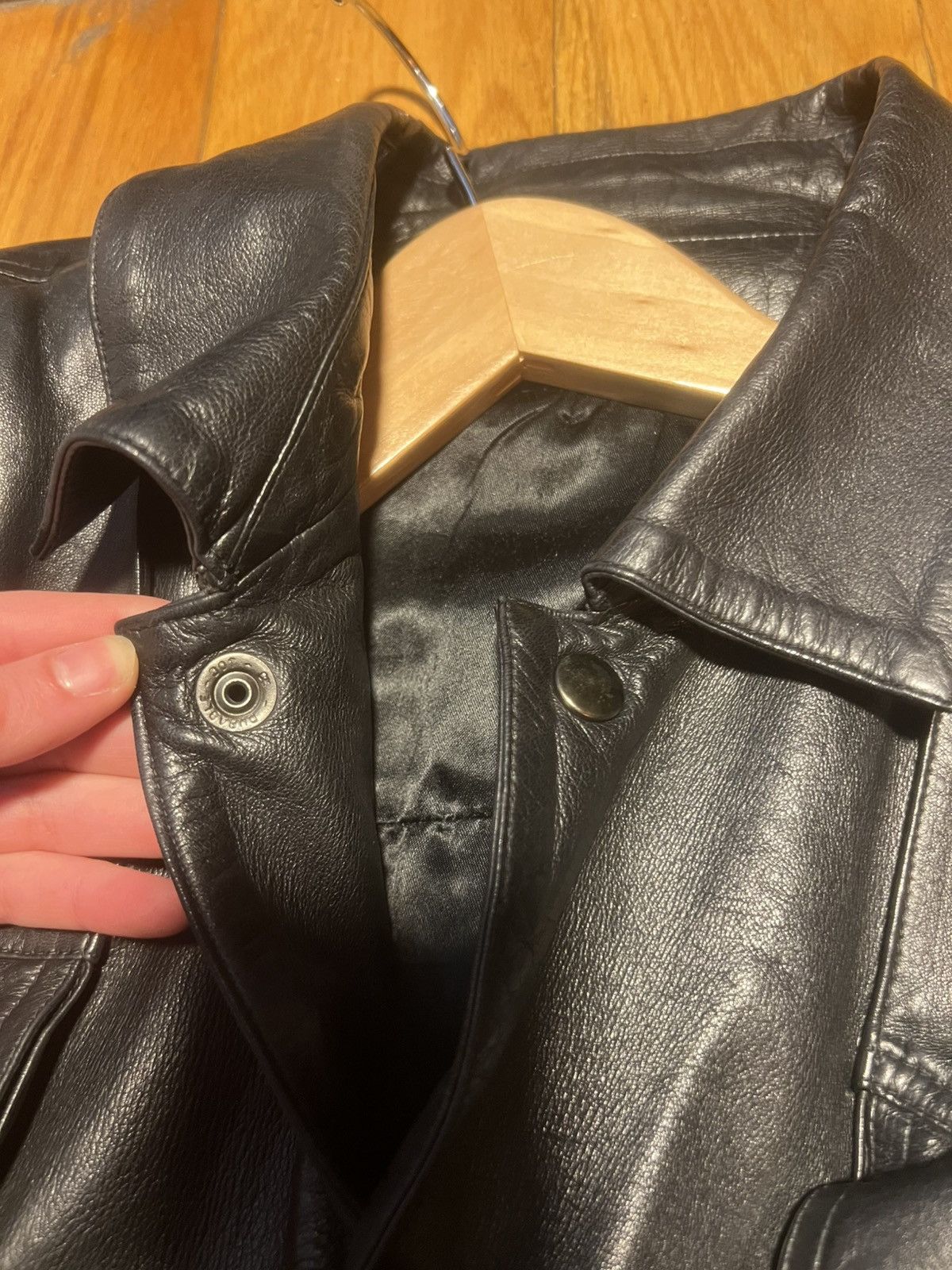 Claude Montana Archival Claude Montana Pour Ideal Cuir Leather Bomber Size US M / EU 48-50 / 2 - 5 Thumbnail